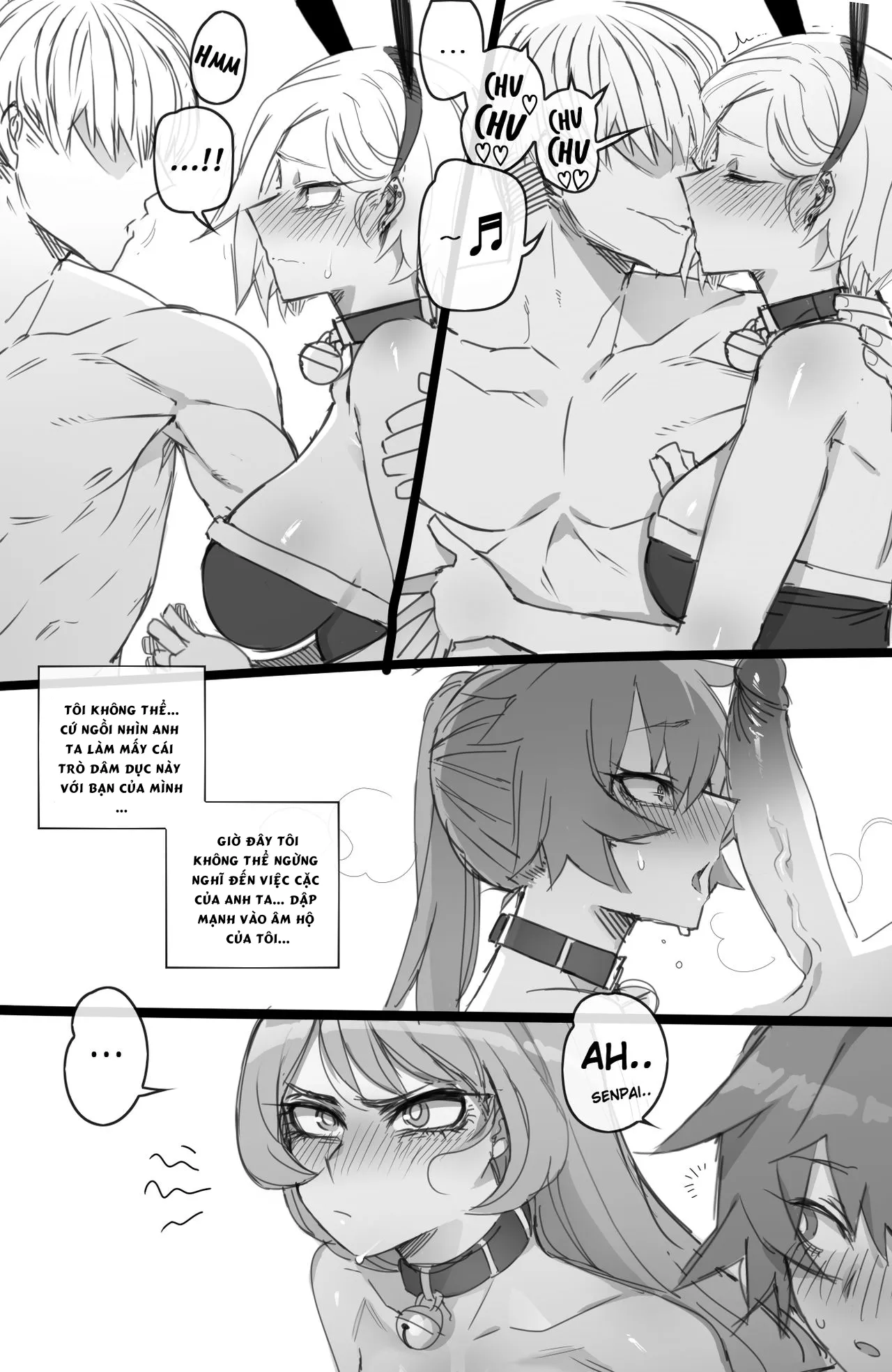 HentaiVN.net - Ảnh 23 - MY HERO HAREM [Mirko: Individual Compatibility,] - Chap 3 - MY HERO Christmas HAREM