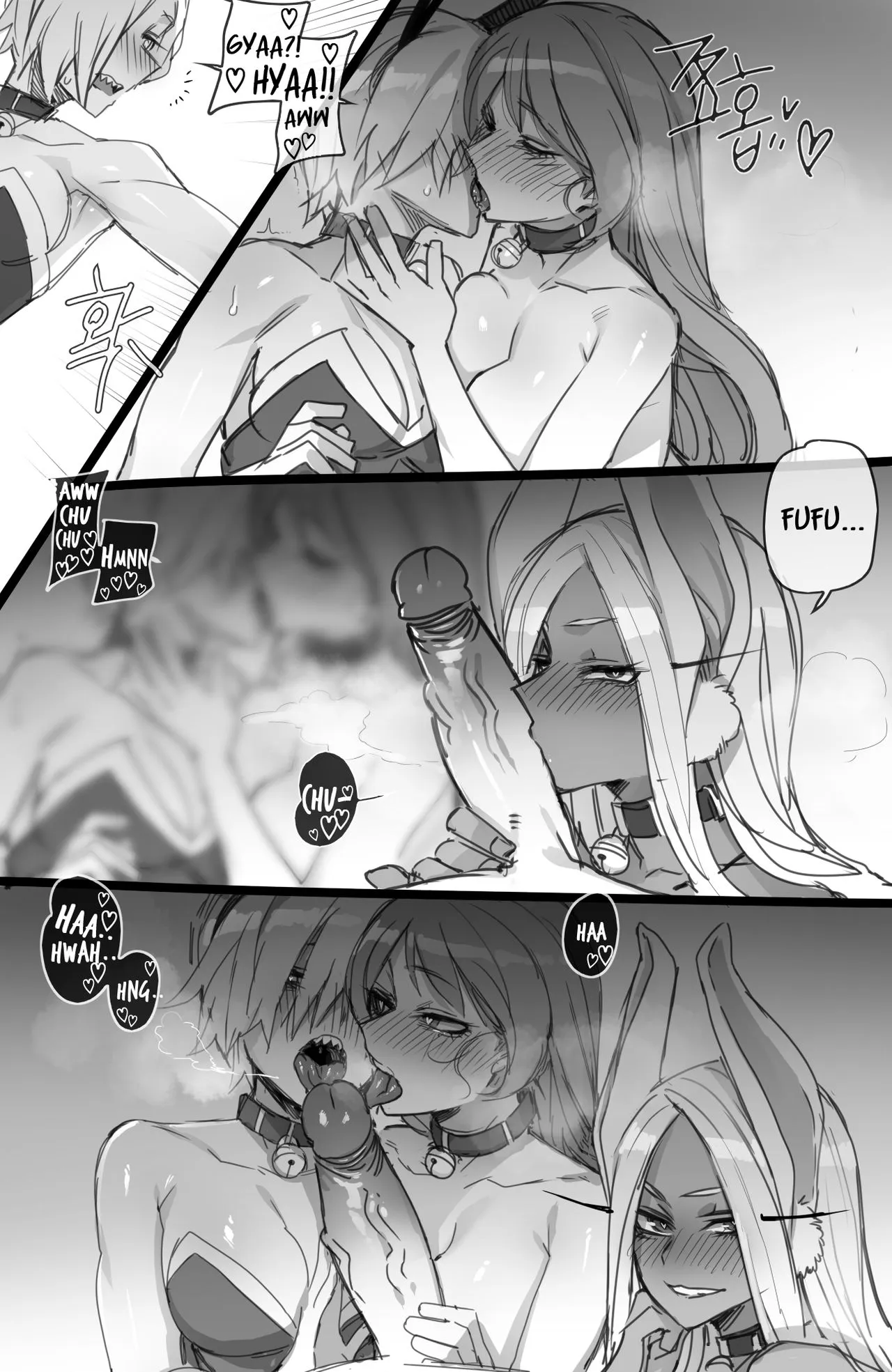 HentaiVN.net - Ảnh 24 - MY HERO HAREM [Mirko: Individual Compatibility,] - Chap 3 - MY HERO Christmas HAREM