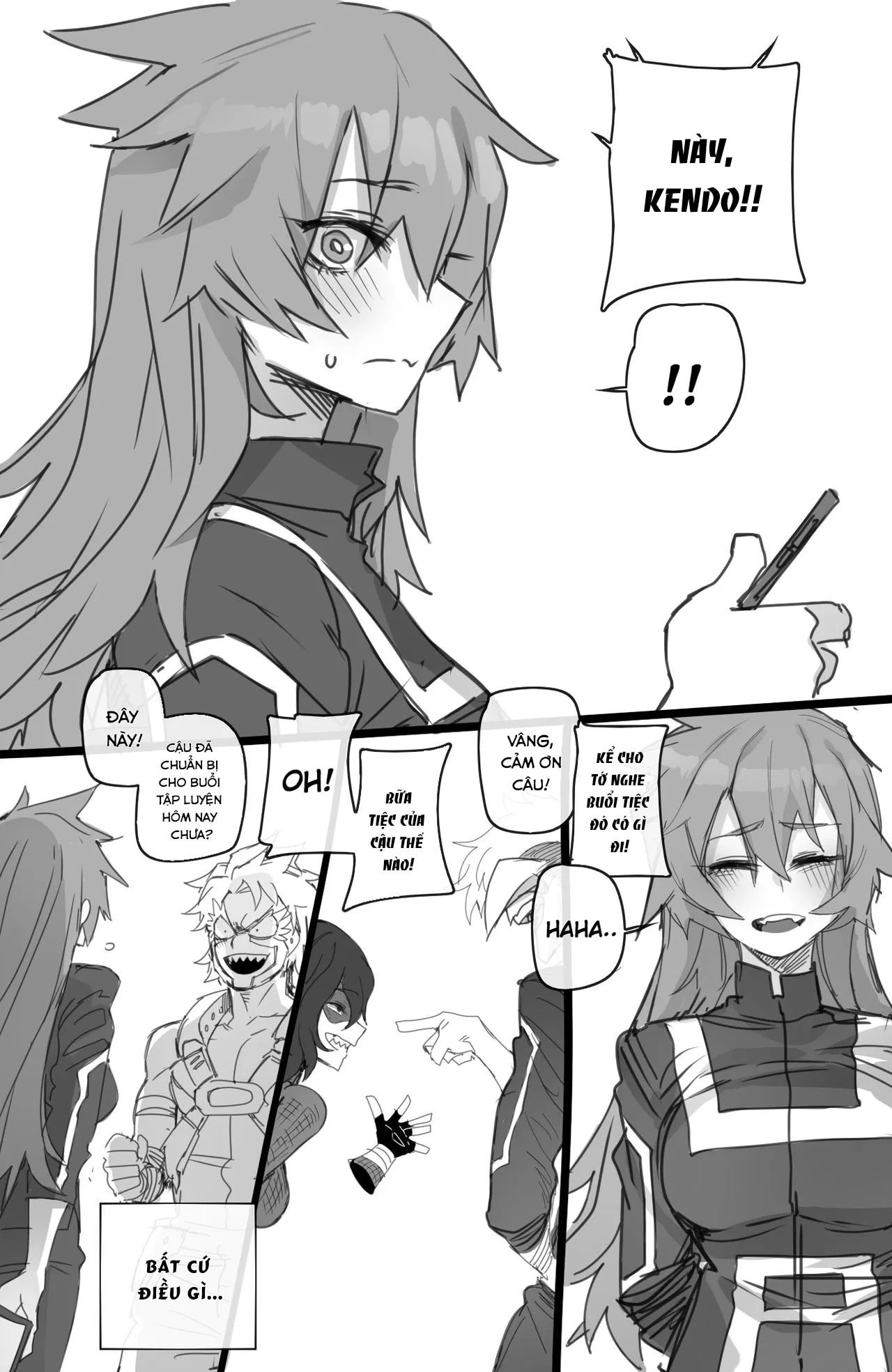 HentaiVN.net - Ảnh 28 - MY HERO HAREM [Mirko: Individual Compatibility,] - Chap 3 - MY HERO Christmas HAREM