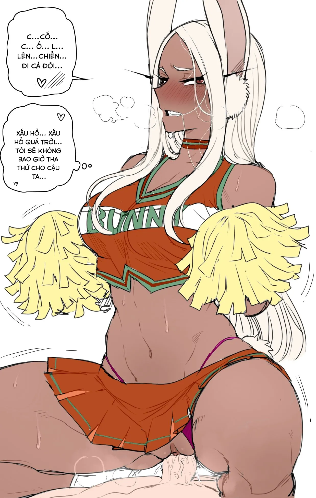 HentaiVN.net - Ảnh 30 - MY HERO HAREM [Mirko: Individual Compatibility,] - Chap 1 Full color
