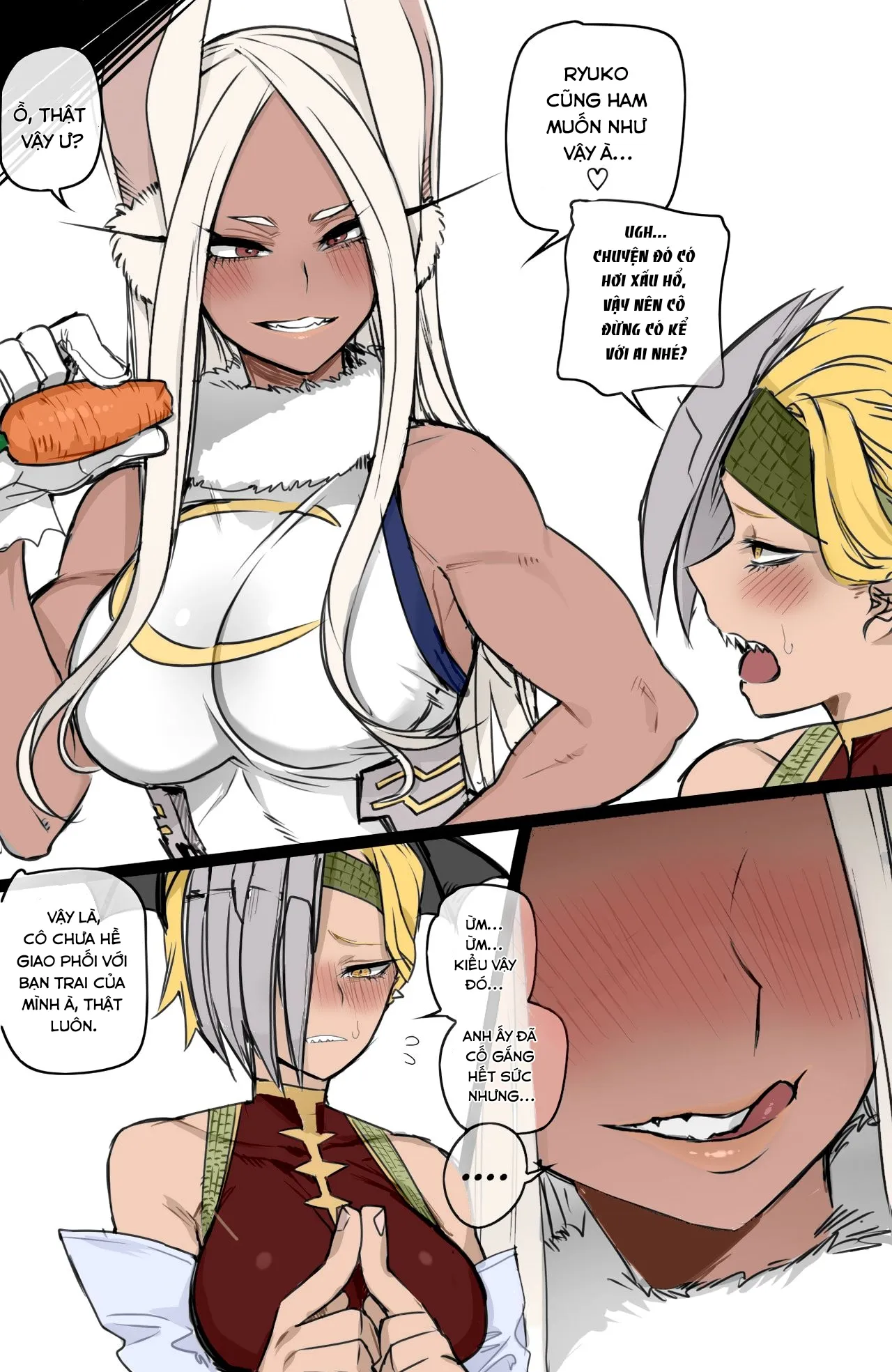 HentaiVN.net - Ảnh 5 - MY HERO HAREM [Mirko: Individual Compatibility,] - Chap 2 full color