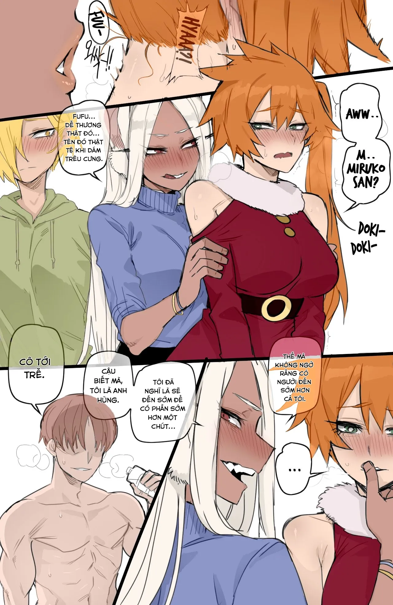 HentaiVN.net - Ảnh 21 - MY HERO HAREM [Mirko: Individual Compatibility,] - Chap 3 Full color