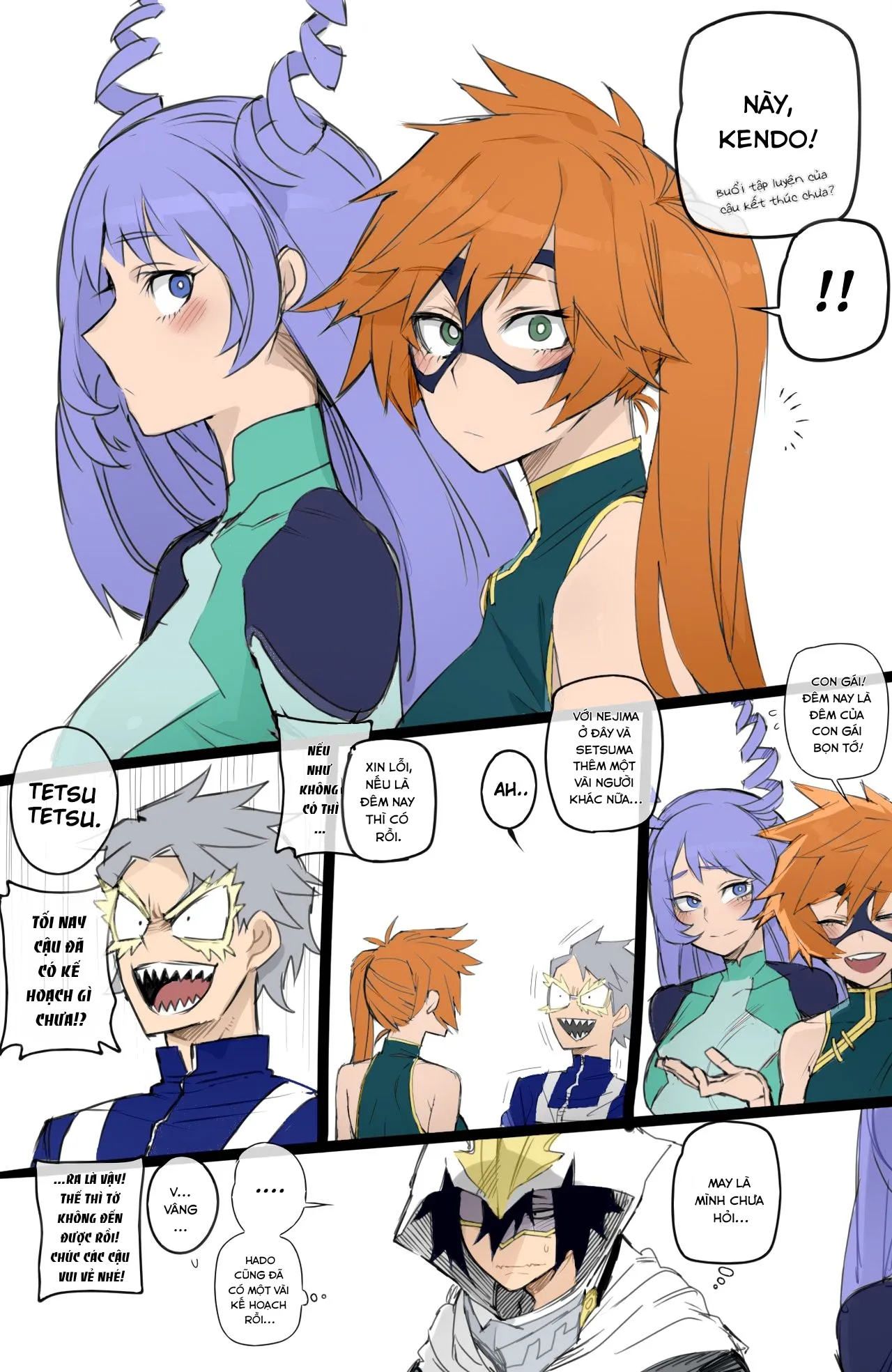 HentaiVN.net - Ảnh 3 - MY HERO HAREM [Mirko: Individual Compatibility,] - Chap 3 Full color