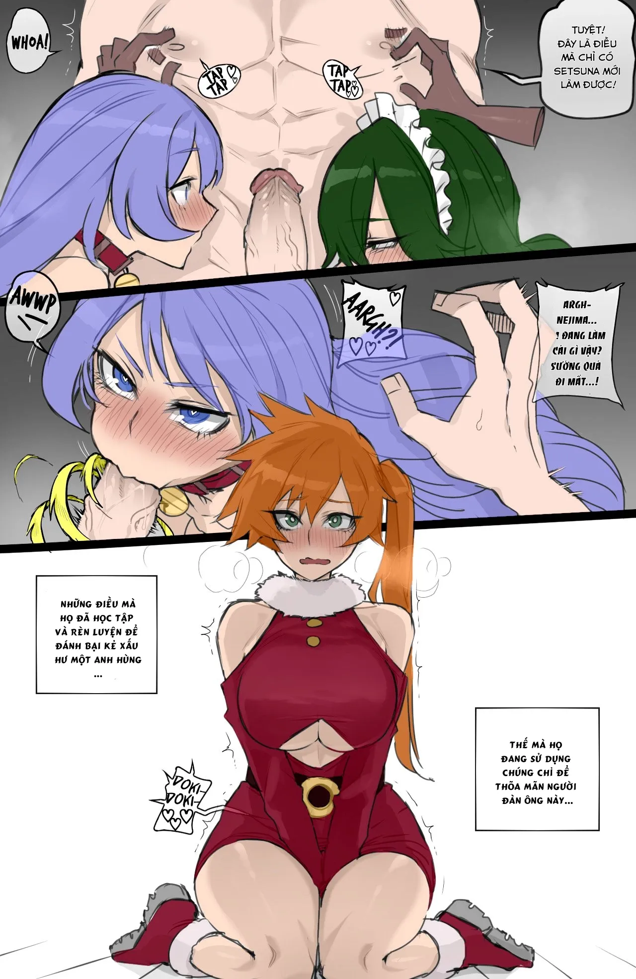 HentaiVN.net - Ảnh 9 - MY HERO HAREM [Mirko: Individual Compatibility,] - Chap 3 Full color
