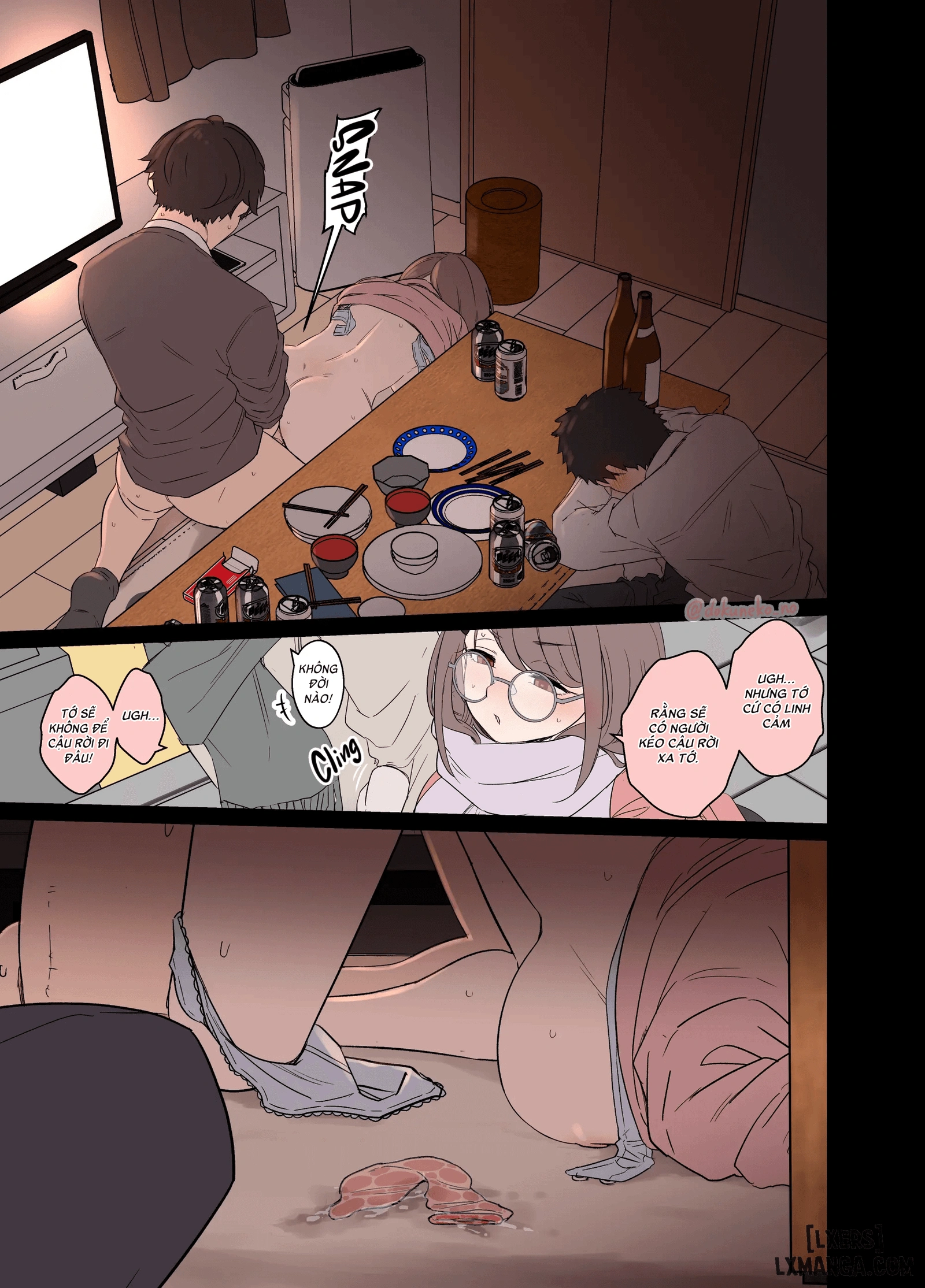 HentaiVN.net - Ảnh 13 - New Year's Party with the Study Group Part 1+2 - Part 1+2