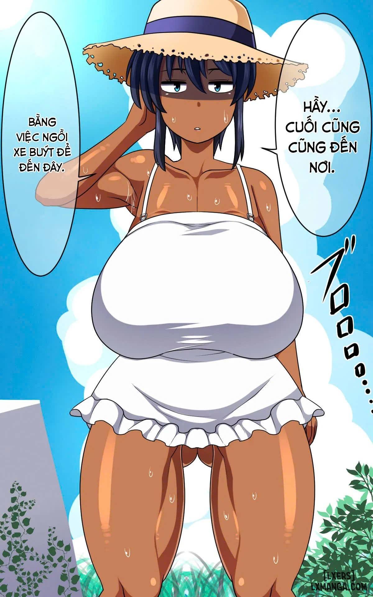 HentaiVN.net - Ảnh 4 - Câu chuyện em da rám nâu Natsuki ~Cuộc chăm sóc tại giữa mùa hè~ [Brown Girl Natsuki-Chan ~Midsummer House-Sitting Chapter~] - Chương 1