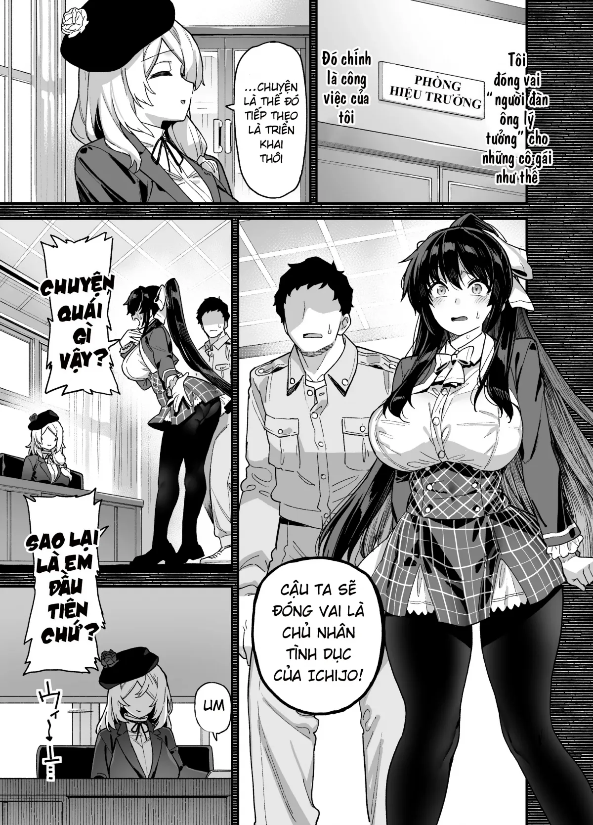 HentaiVN.net - Ảnh 15 - Oshun Jogakuen no Danyuu [桜春女学院の男優] - Chap 1