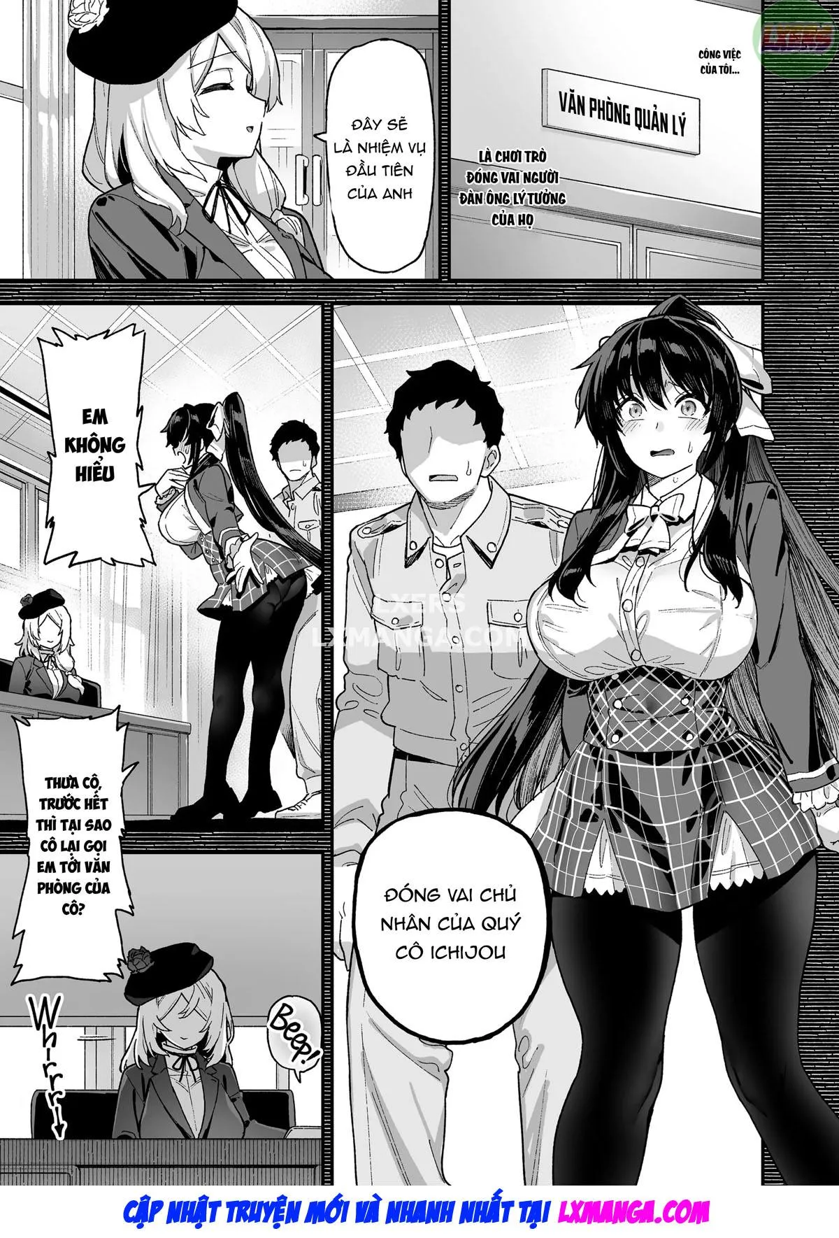 HentaiVN.net - Ảnh 15 - Oshun Jogakuen no Danyuu [桜春女学院の男優] - Chap 1 - Không che