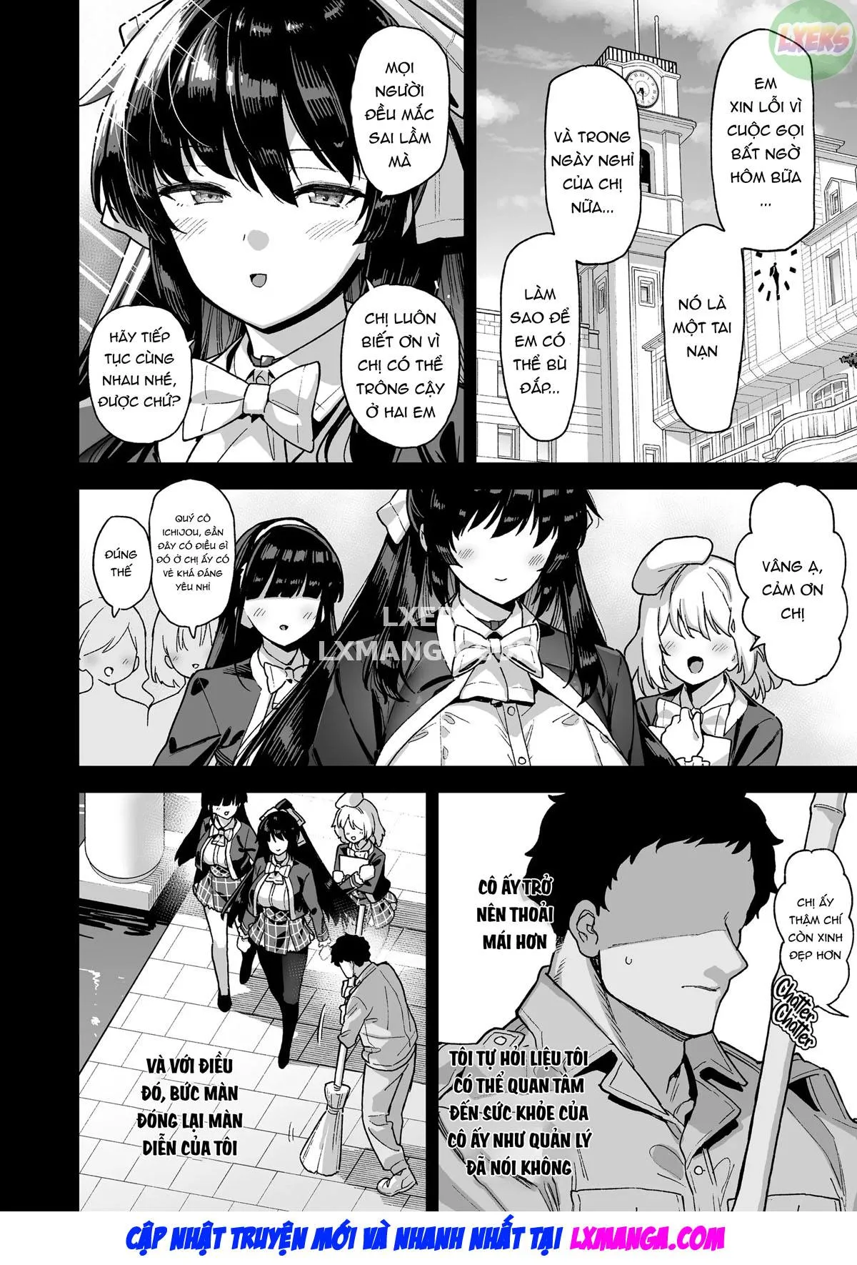 HentaiVN.net - Ảnh 52 - Oshun Jogakuen no Danyuu [桜春女学院の男優] - Chap 1 - Không che