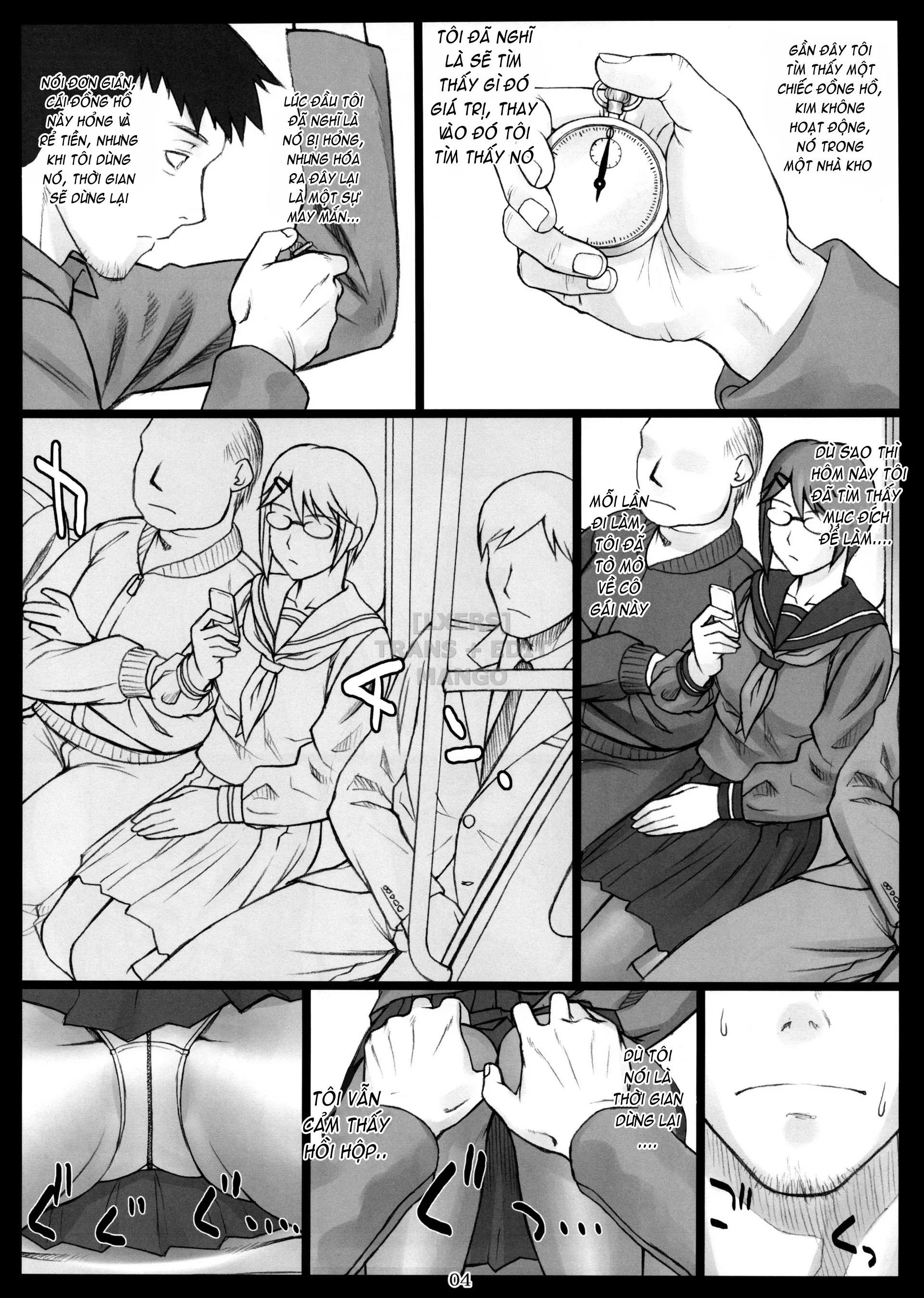 HentaiVN.net - Ảnh 6 - Stopwatcher Full - Chap 6