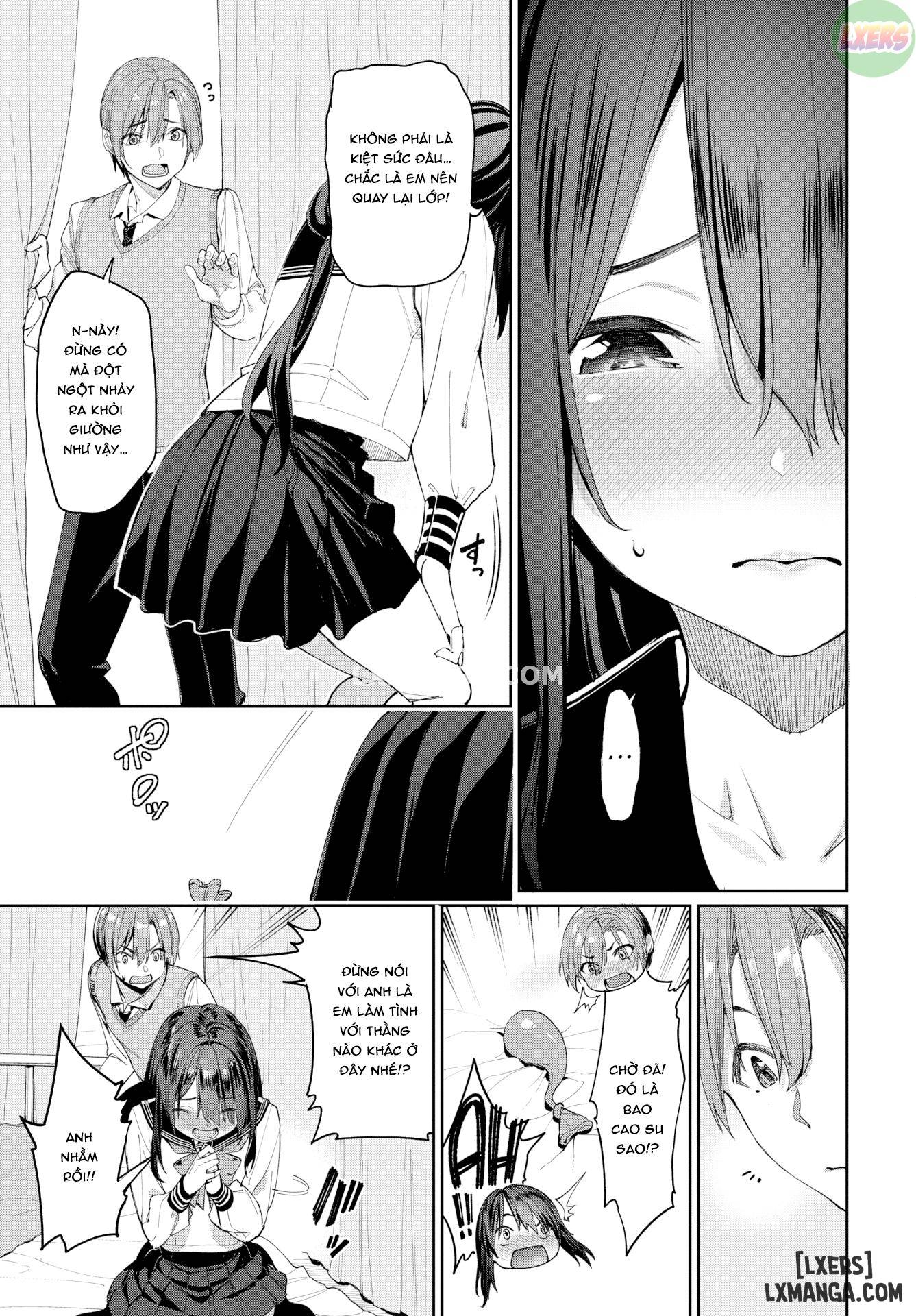 HentaiVN.net - Ảnh 10 - Cô ấy thích on top! - Chap 1