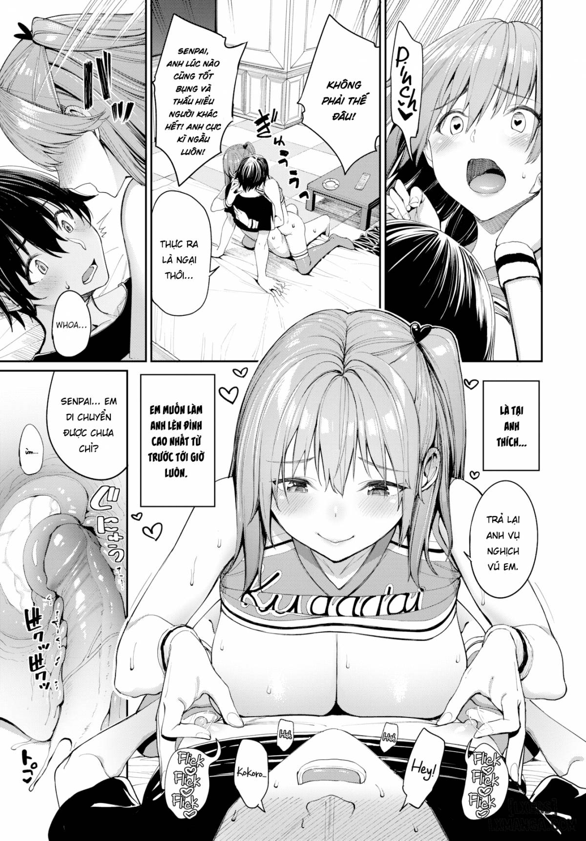 HentaiVN.net - Ảnh 15 - Cô ấy thích on top! - Chap 2