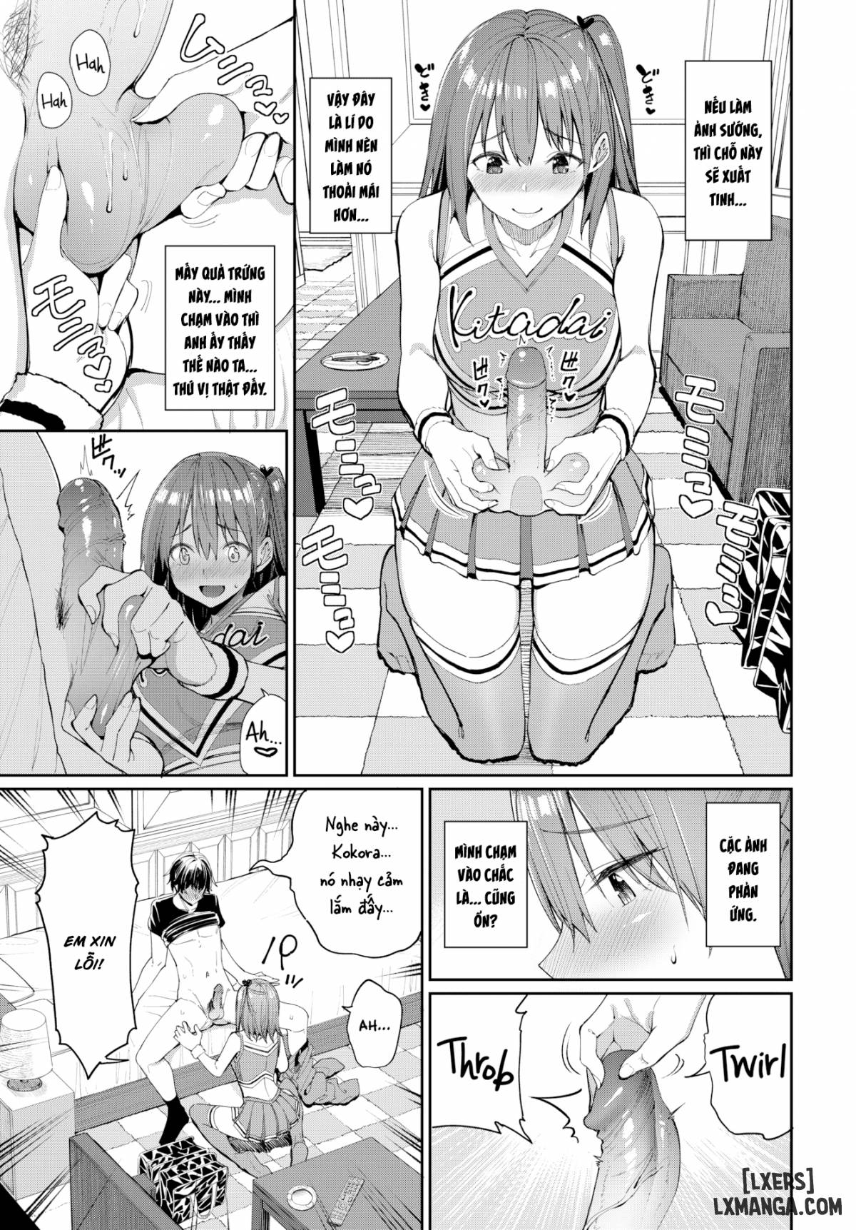 HentaiVN.net - Ảnh 7 - Cô ấy thích on top! - Chap 2