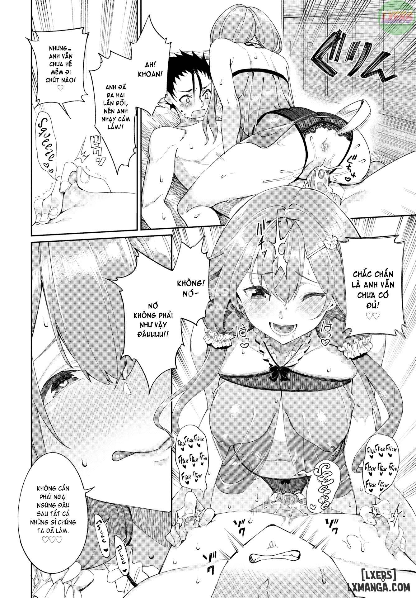 HentaiVN.net - Ảnh 18 - Cô ấy thích on top! - Chap 3