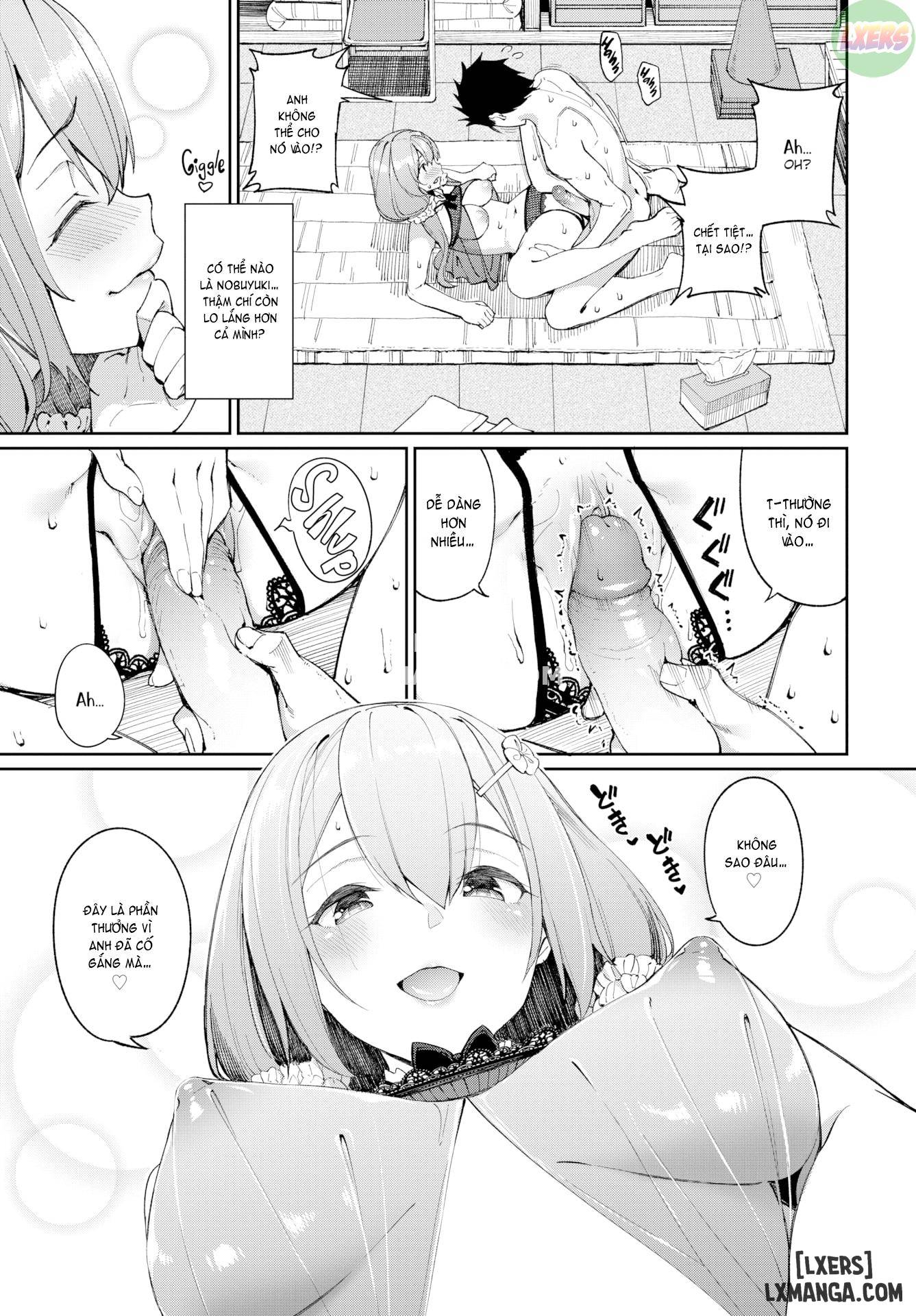 HentaiVN.net - Ảnh 9 - Cô ấy thích on top! - Chap 3