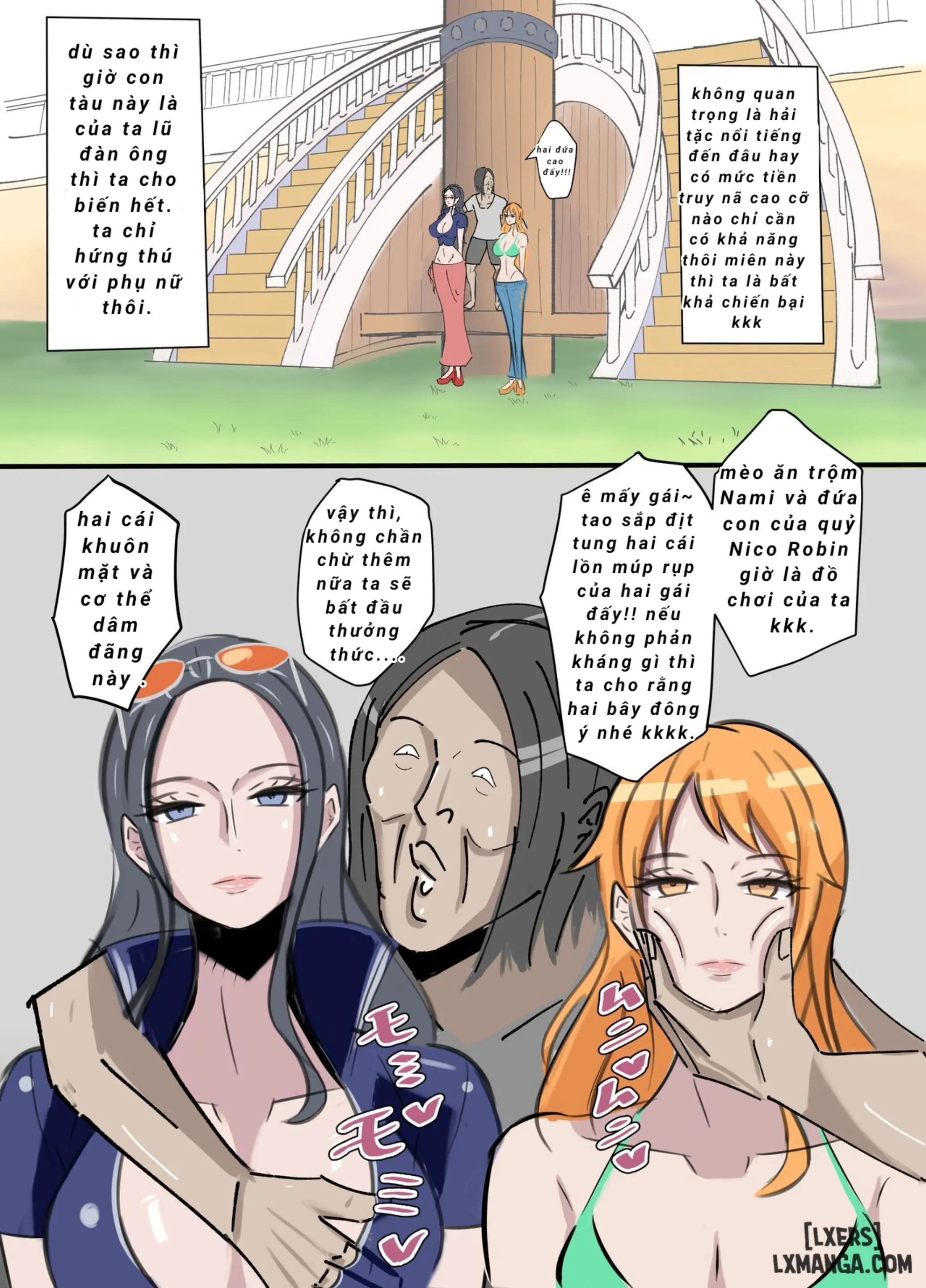 HentaiVN.net - Ảnh 6 - One Piece X Invincible Creepy Man - Oneshot