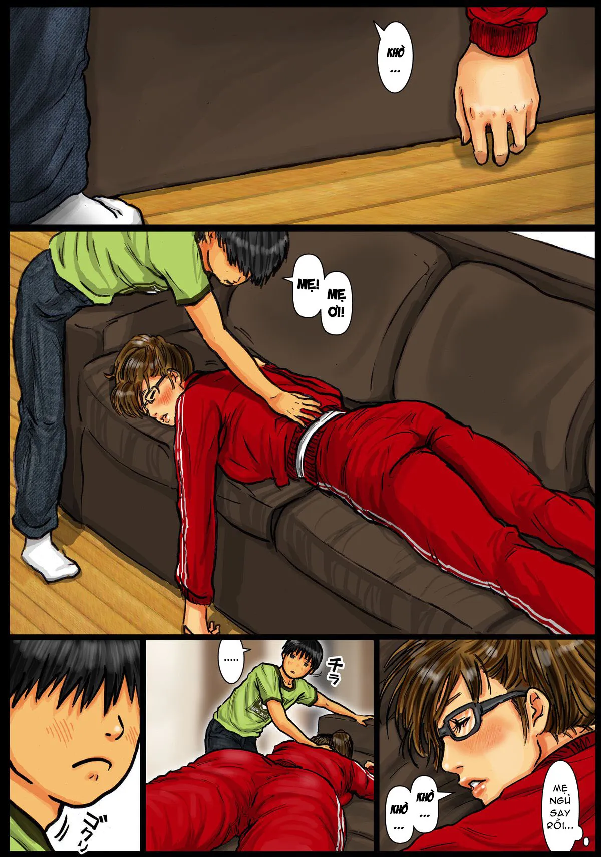 HentaiVN.net - Ảnh 11 - Kaa-san no Ana Tsukawasete [Cumming Inside Mommy's Hole 1; 母さんの女穴『あな』つかわせて ～前編～] - Chap 7
