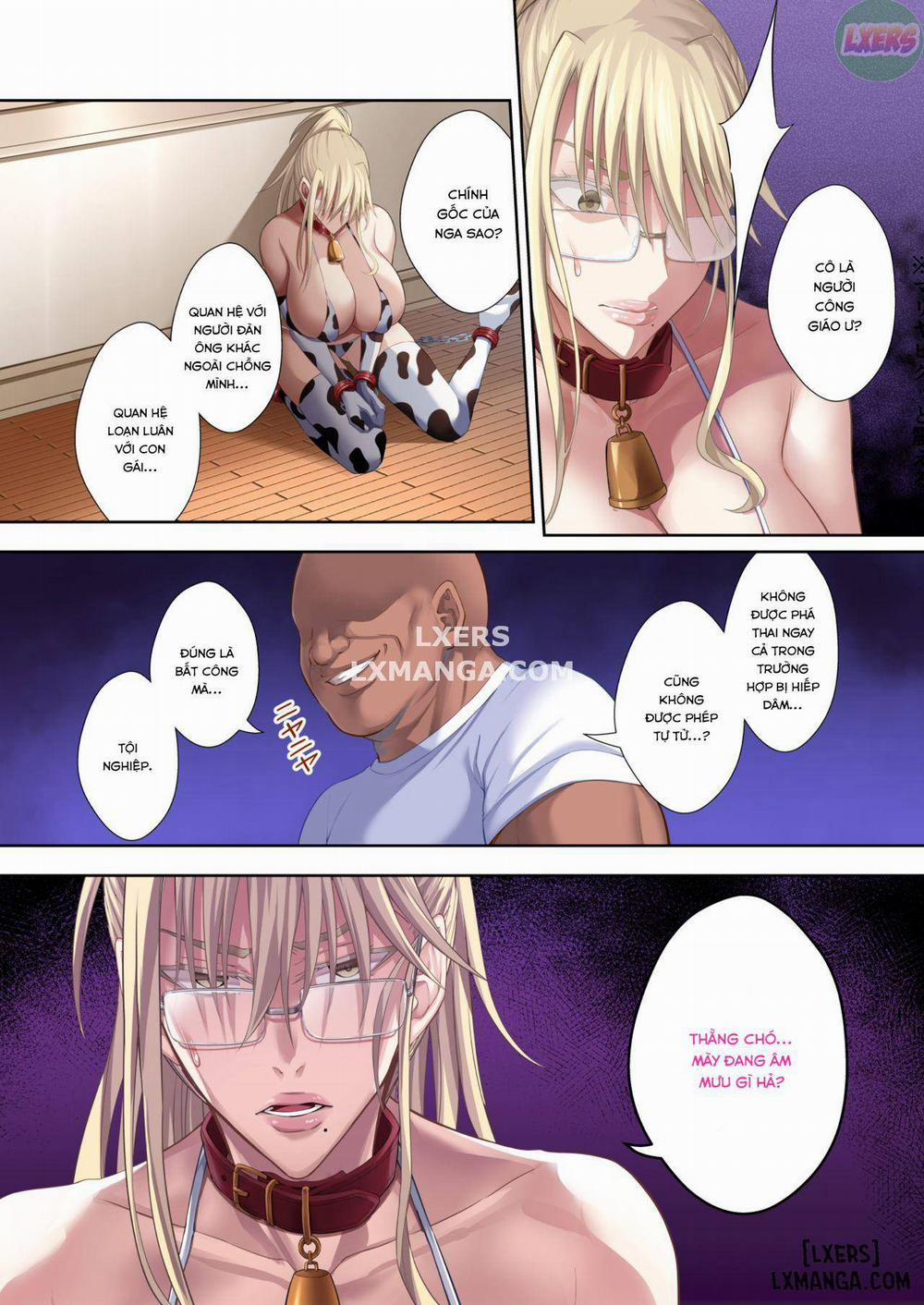 HentaiVN.net - Ảnh 34 - (Ijima Yuu) Kinpatsu Bakunyuu No Russia Hitoduma Gakuenchou Koudou Maria Ga Ochirumade [Part 3] - Oneshot
