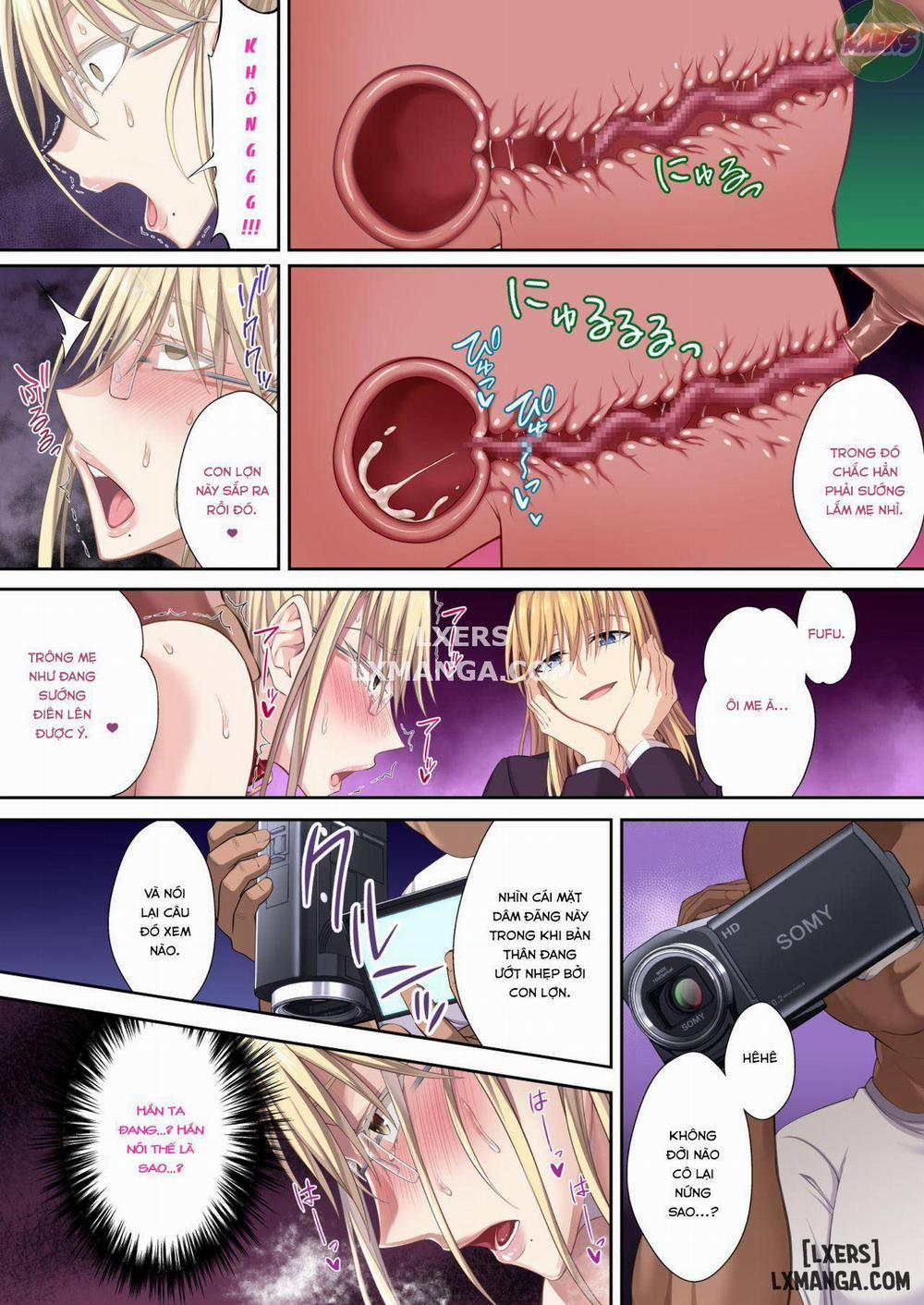 HentaiVN.net - Ảnh 40 - (Ijima Yuu) Kinpatsu Bakunyuu No Russia Hitoduma Gakuenchou Koudou Maria Ga Ochirumade [Part 3] - Oneshot