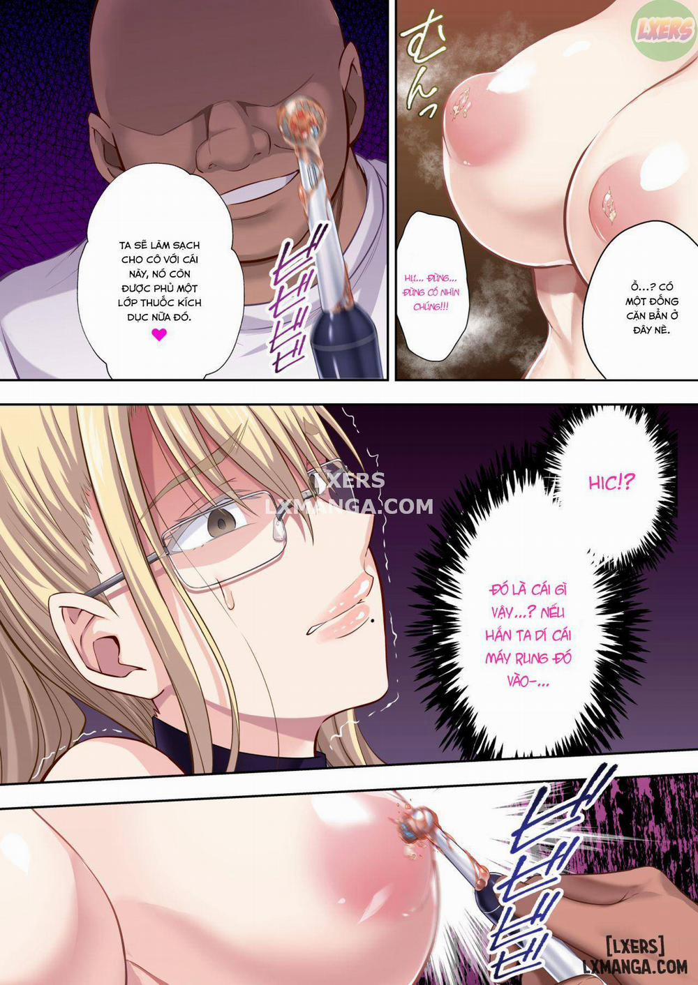 HentaiVN.net - Ảnh 6 - (Ijima Yuu) Kinpatsu Bakunyuu No Russia Hitoduma Gakuenchou Koudou Maria Ga Ochirumade [Part 3] - Oneshot
