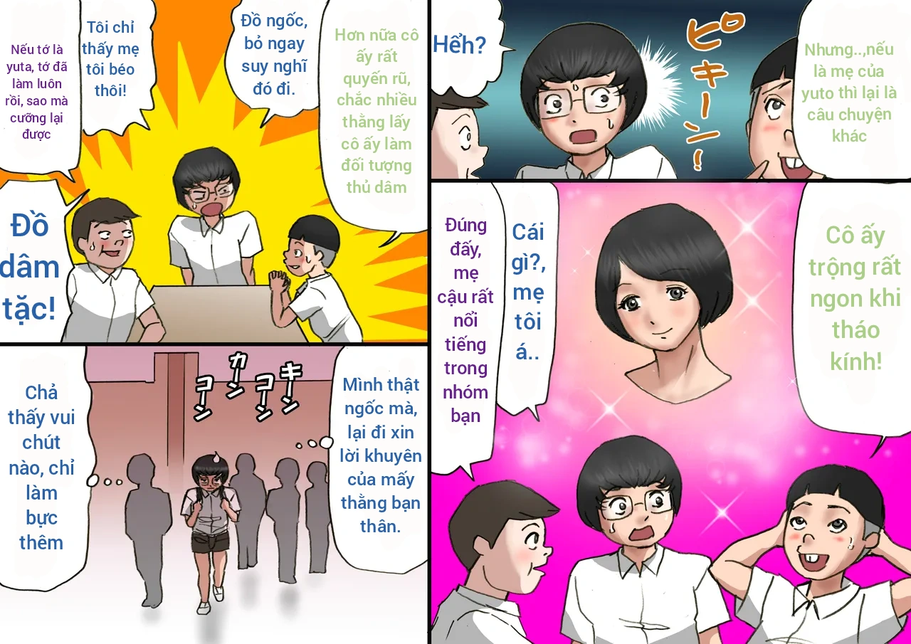 HentaiVN.net - Ảnh 6 - Hành trình tán đổ mẹ - Chap 1 nứng