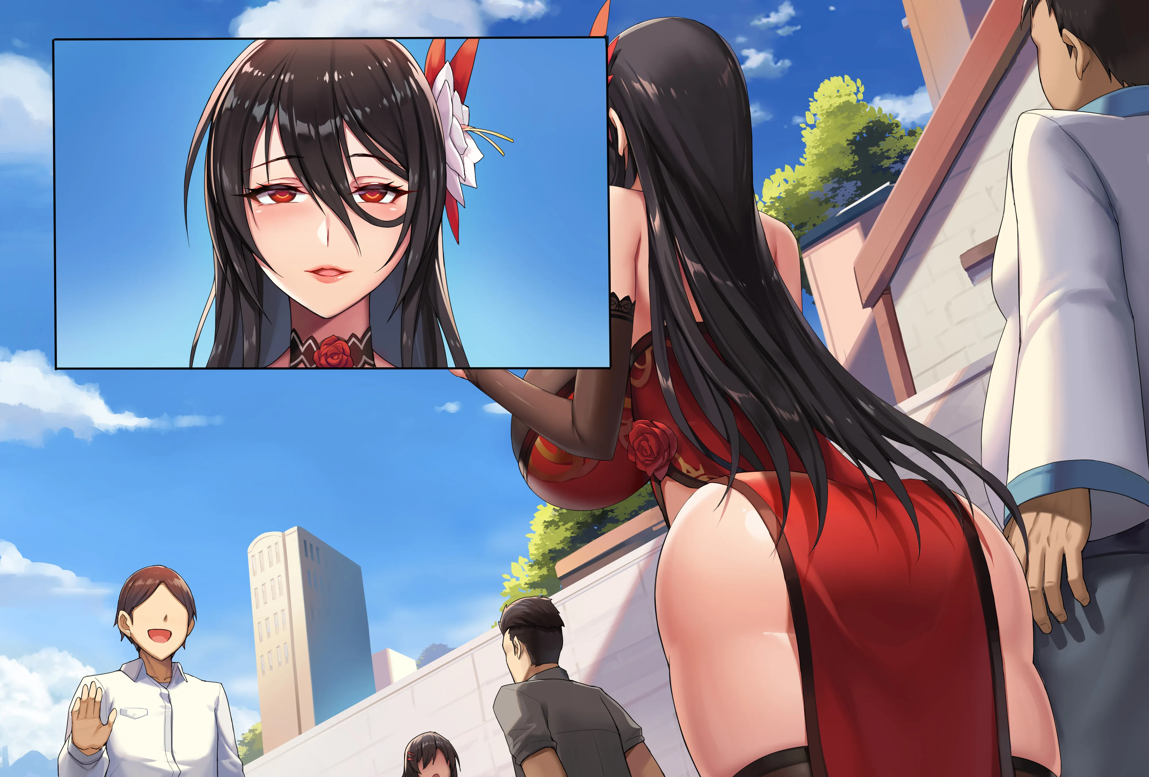 HentaiVN.net - Ảnh 11 - Married Master Lilan [人妻封魔師麗兰] - Chap 3