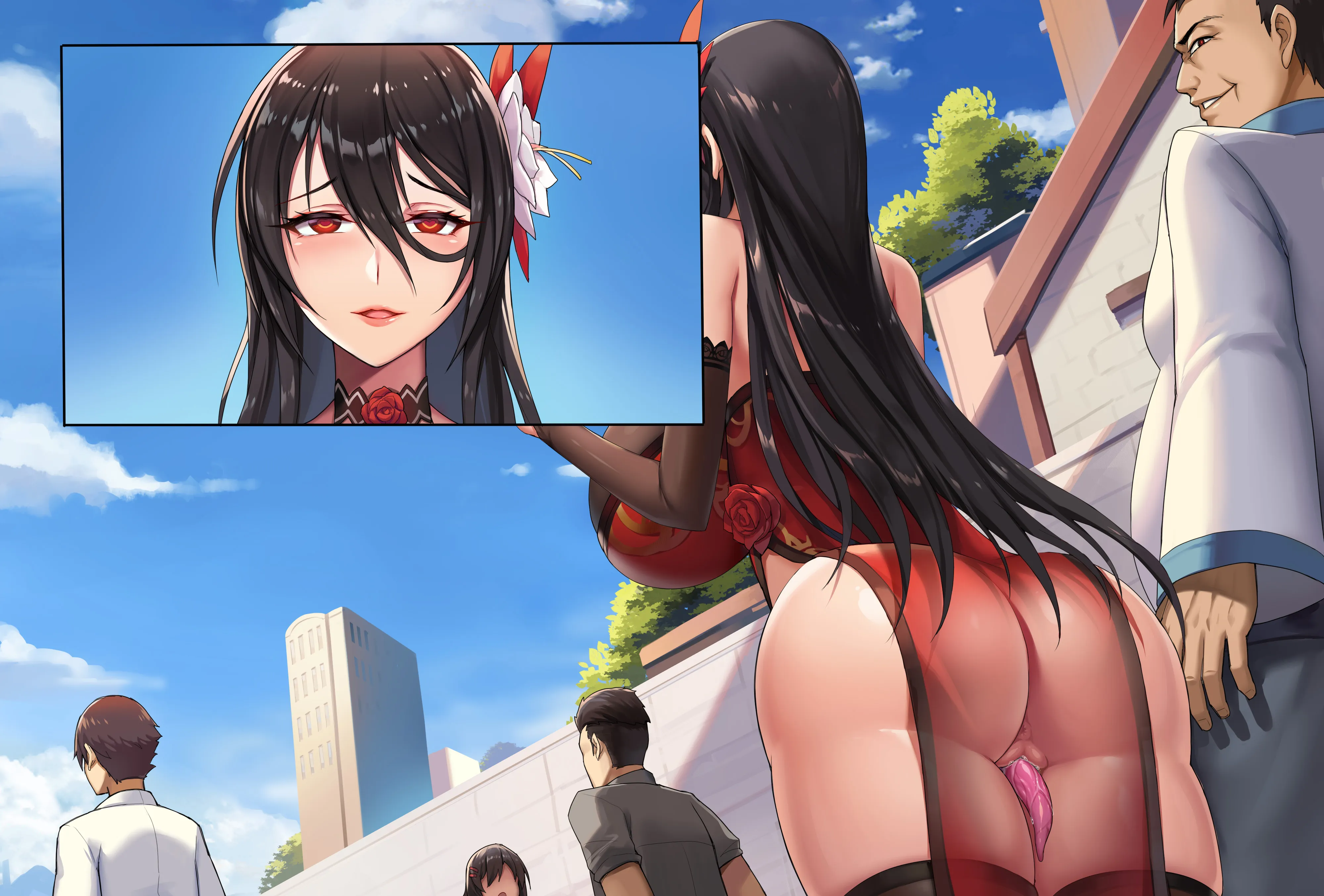 HentaiVN.net - Ảnh 5 - Married Master Lilan [人妻封魔師麗兰] - Chap 3