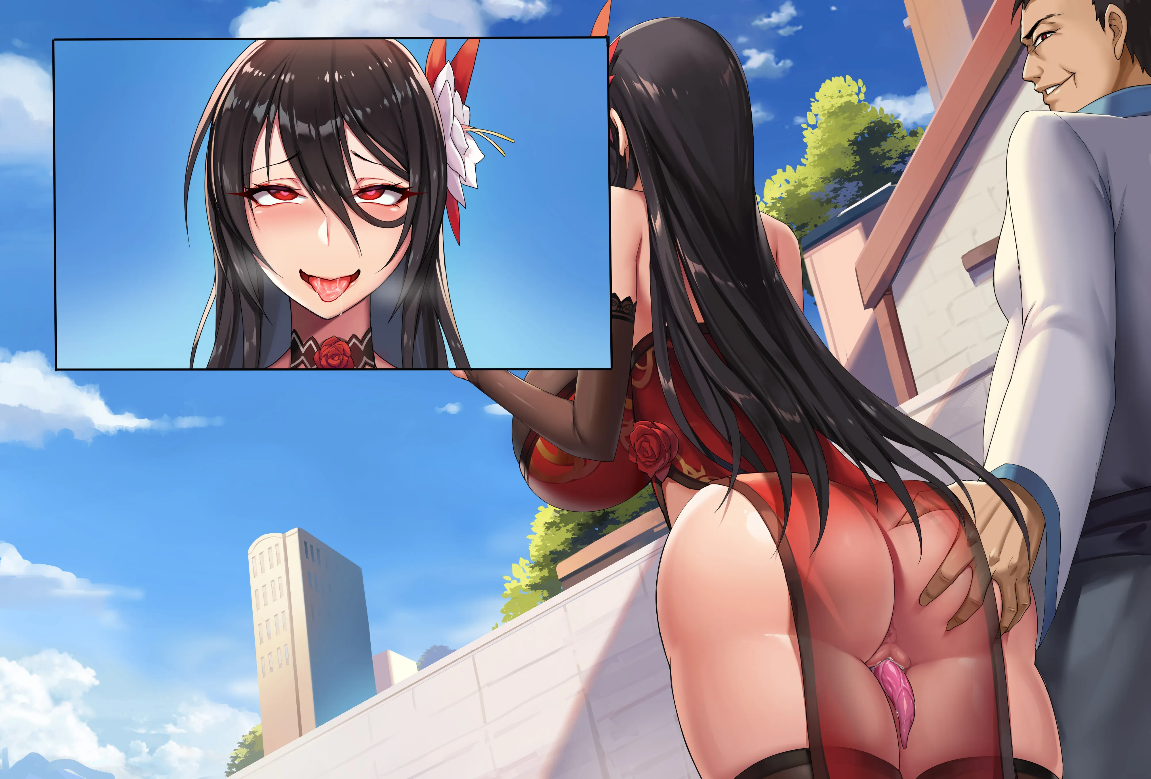 HentaiVN.net - Ảnh 9 - Married Master Lilan [人妻封魔師麗兰] - Chap 3