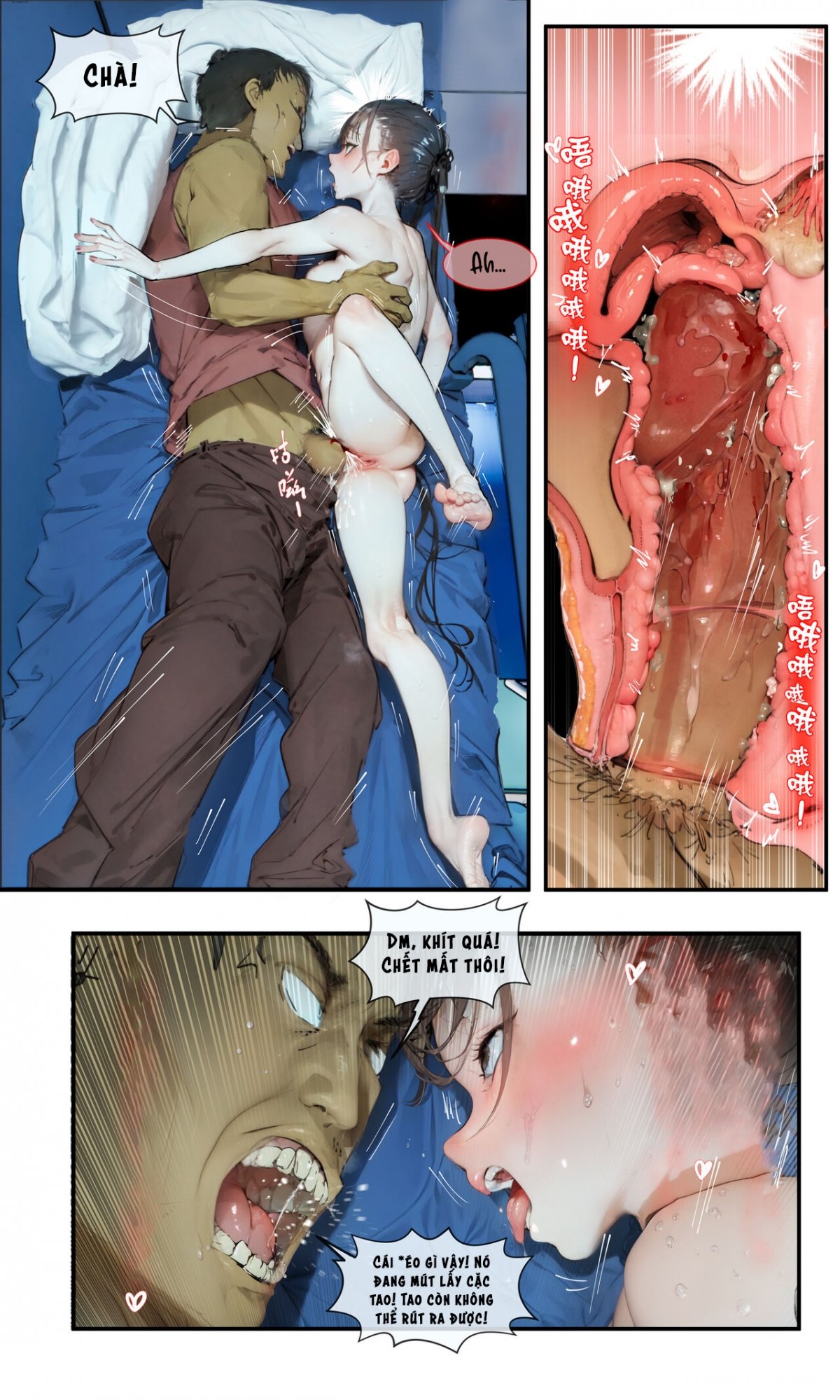 HentaiVN.net - Ảnh 10 - Long Distance Train - Oneshot