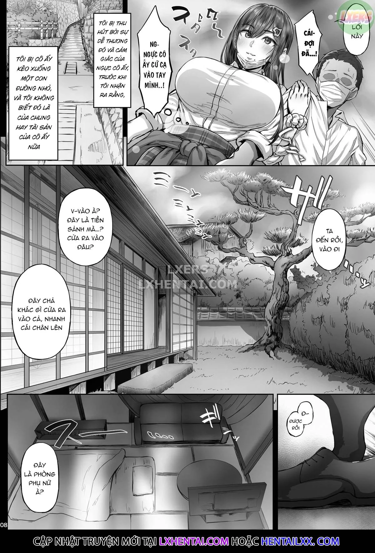 HentaiVN.net - Ảnh 10 - Sweltering Days [Kajitsu] - Chap 1