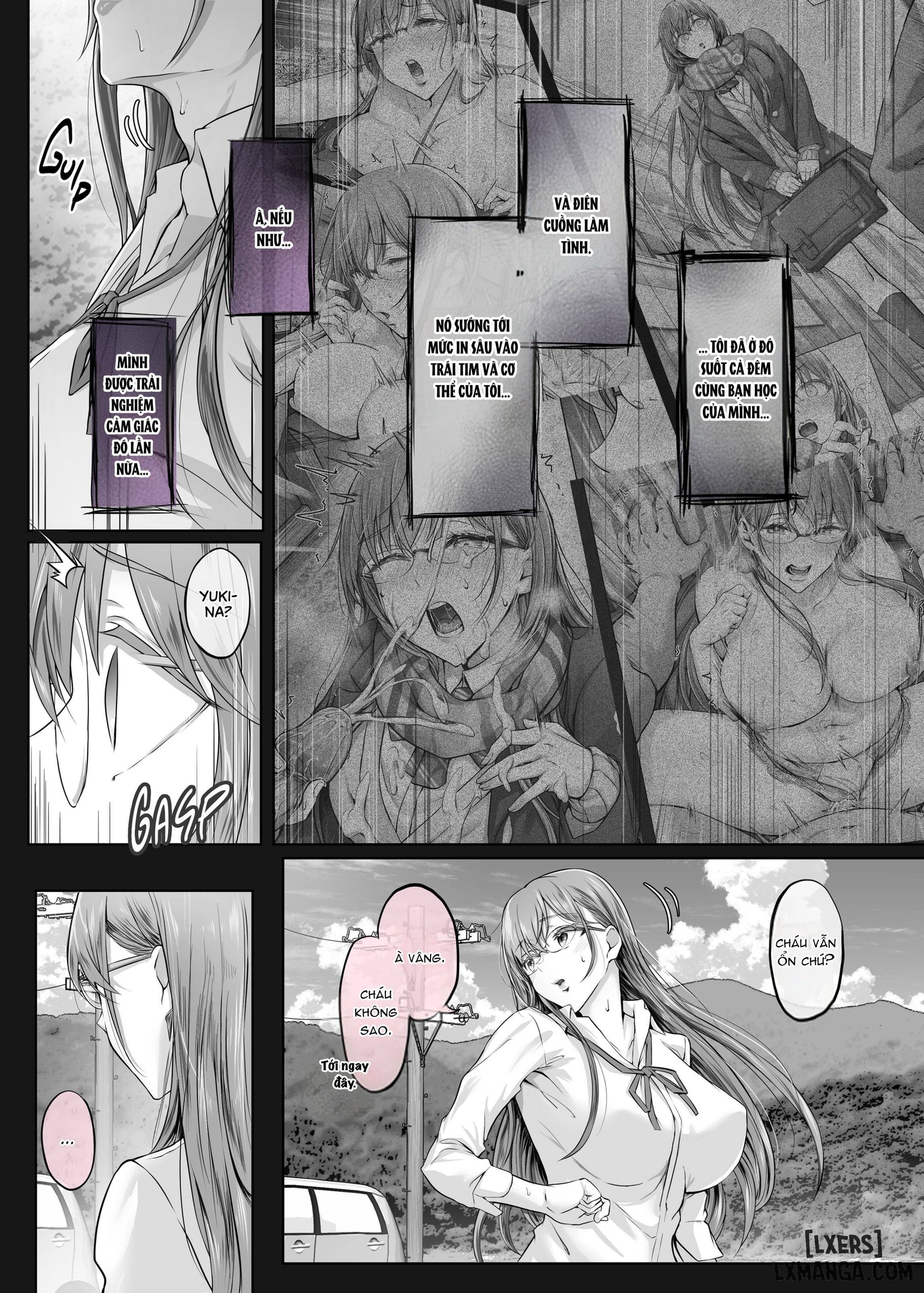HentaiVN.net - Ảnh 6 - Sweltering Days [Kajitsu] - Chapter 7