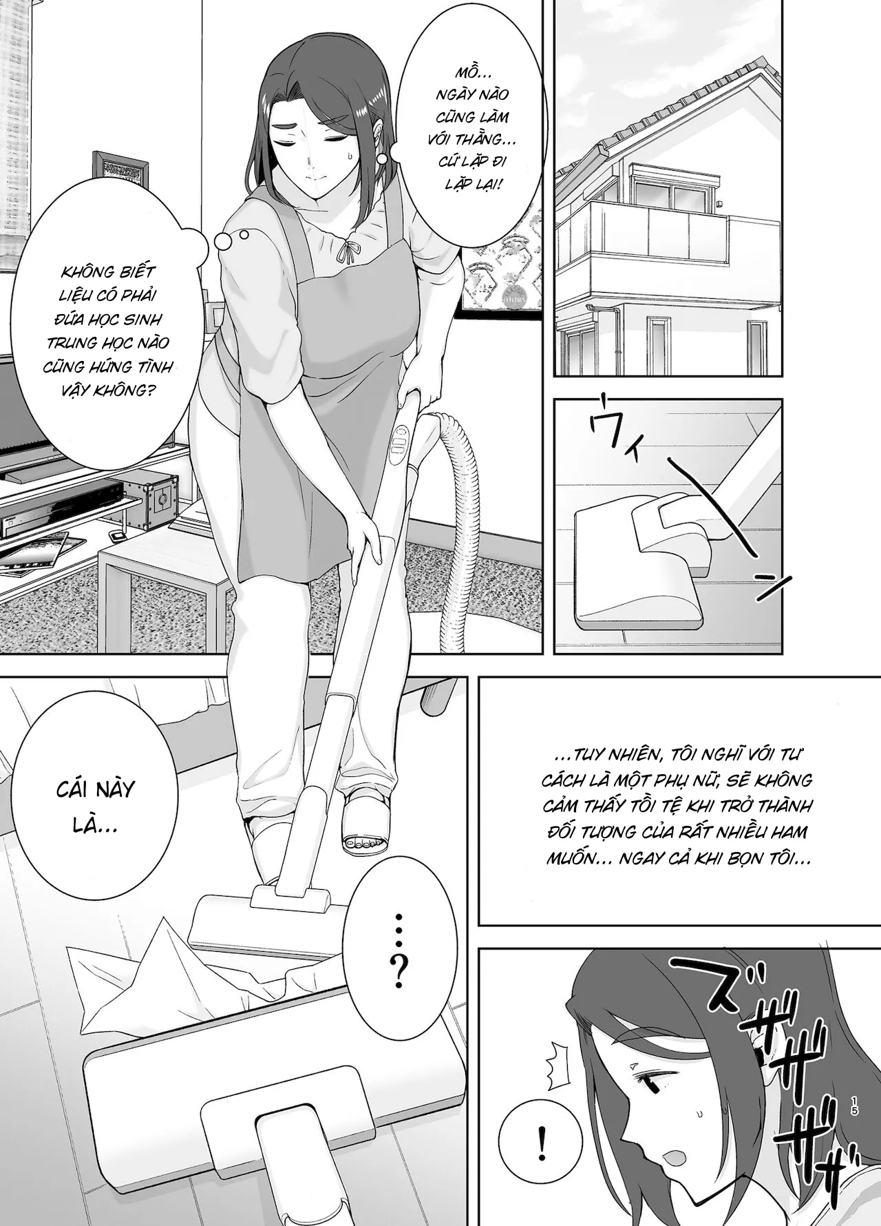 HentaiVN.net - Ảnh 16 - Mẹ là người phụ nữ mà tôi yêu [Boku no Kaa-san de, Boku no Suki na Hito.] - Chap 2A