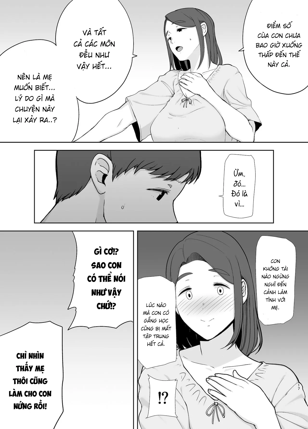 HentaiVN.net - Ảnh 18 - Mẹ là người phụ nữ mà tôi yêu [Boku no Kaa-san de, Boku no Suki na Hito.] - Chap 2A