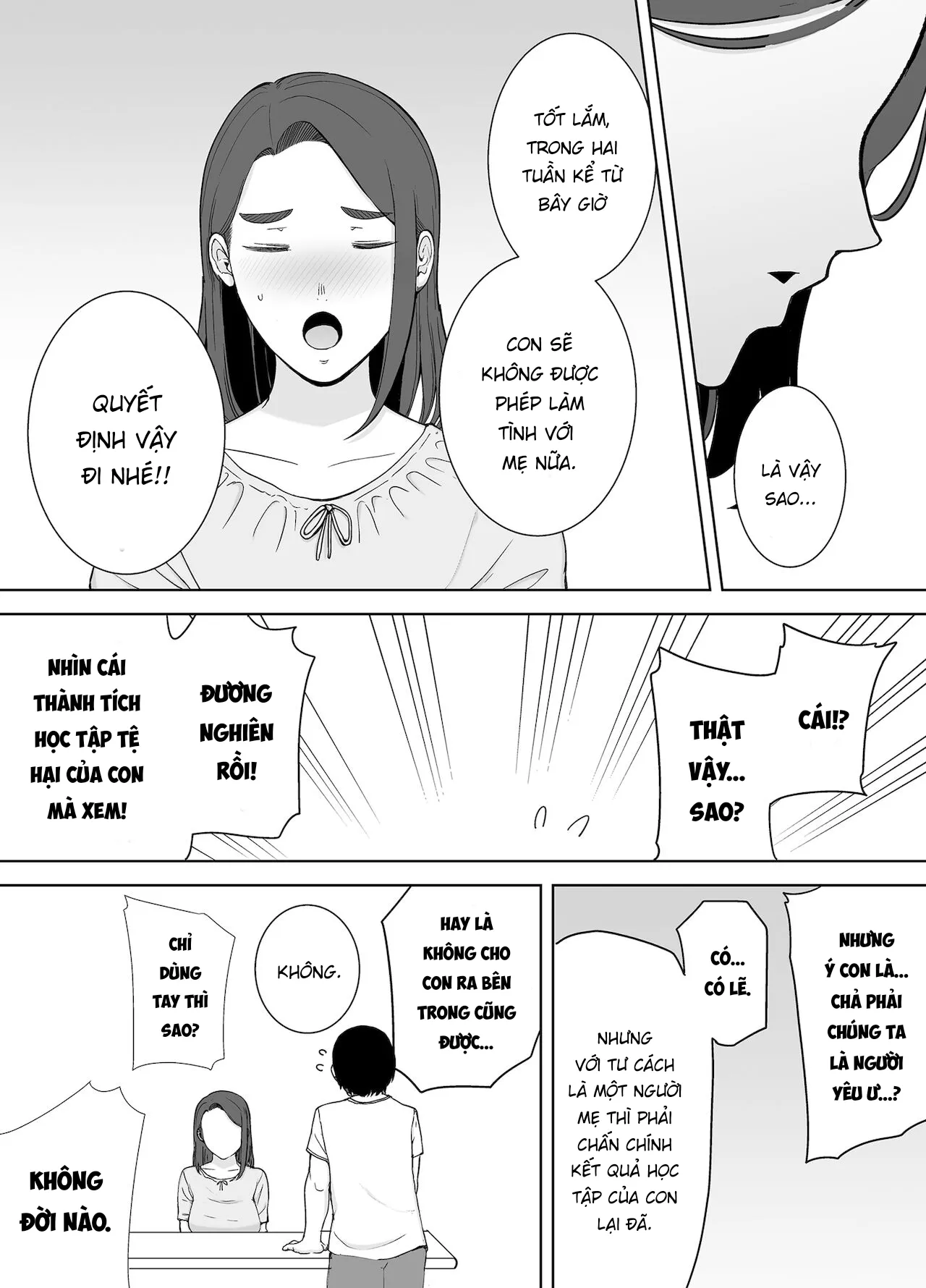 HentaiVN.net - Ảnh 19 - Mẹ là người phụ nữ mà tôi yêu [Boku no Kaa-san de, Boku no Suki na Hito.] - Chap 2A