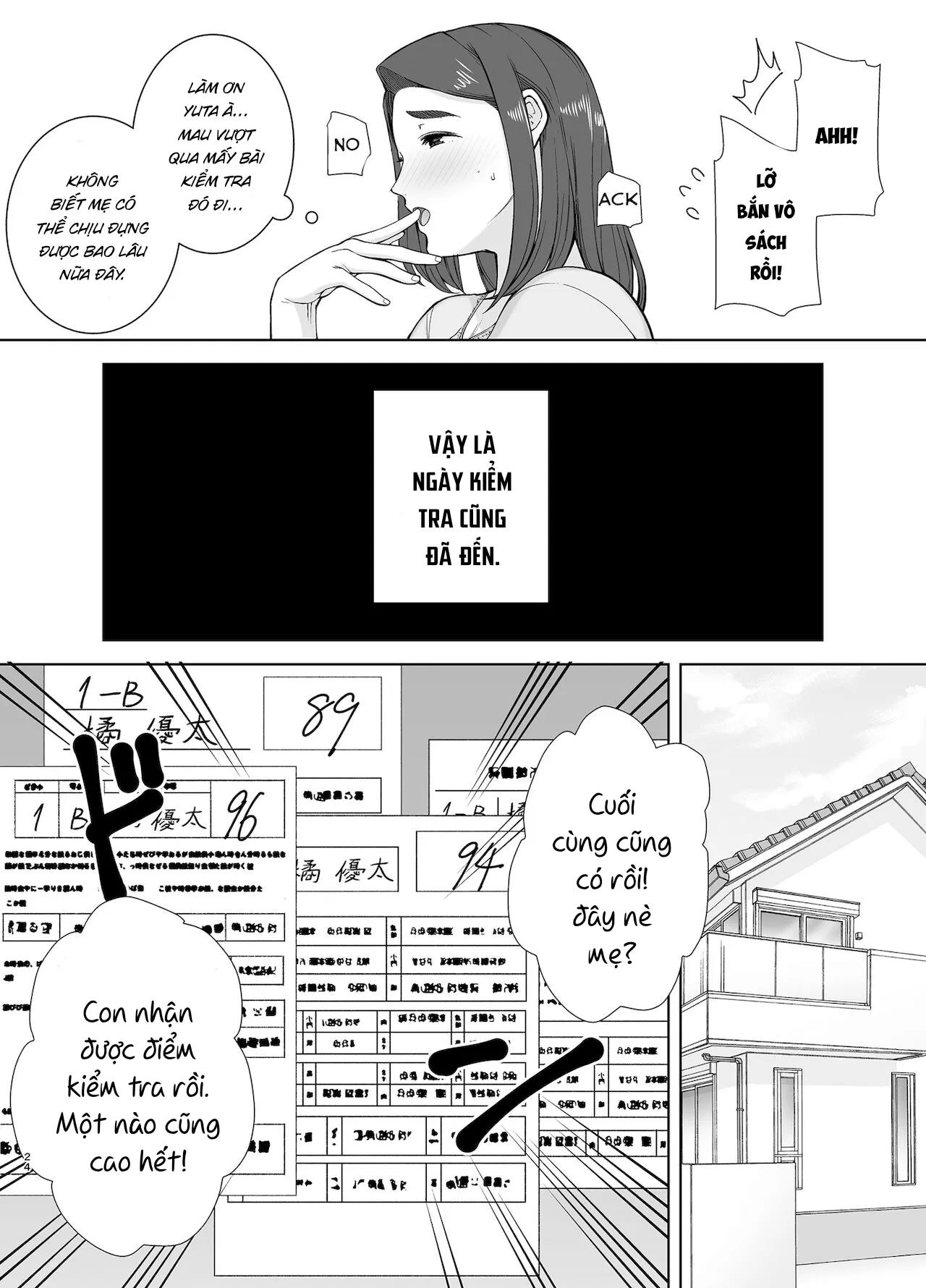 HentaiVN.net - Ảnh 25 - Mẹ là người phụ nữ mà tôi yêu [Boku no Kaa-san de, Boku no Suki na Hito.] - Chap 2A