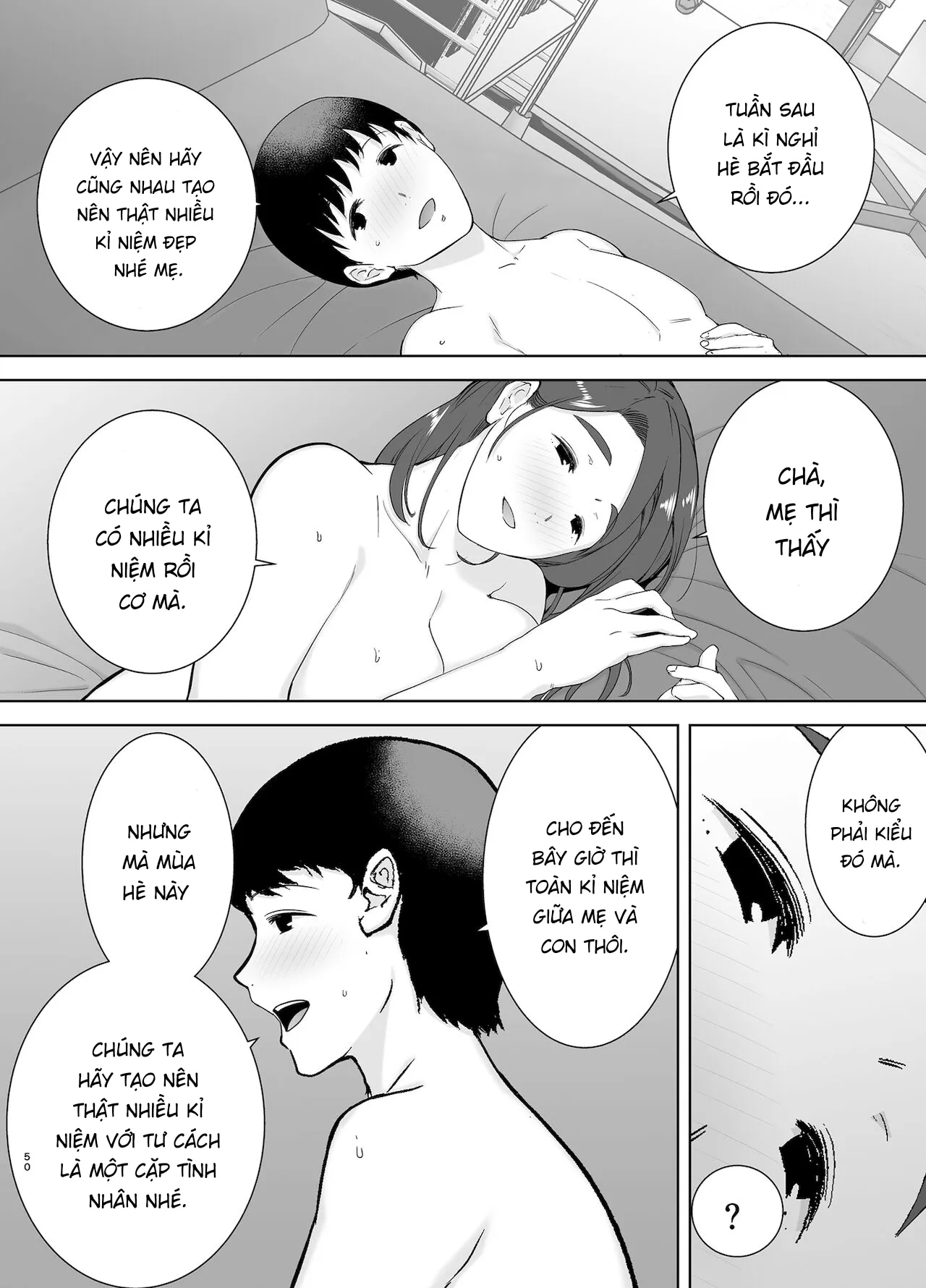 HentaiVN.net - Ảnh 24 - Mẹ là người phụ nữ mà tôi yêu [Boku no Kaa-san de, Boku no Suki na Hito.] - Chap 2B - [END phần 2]