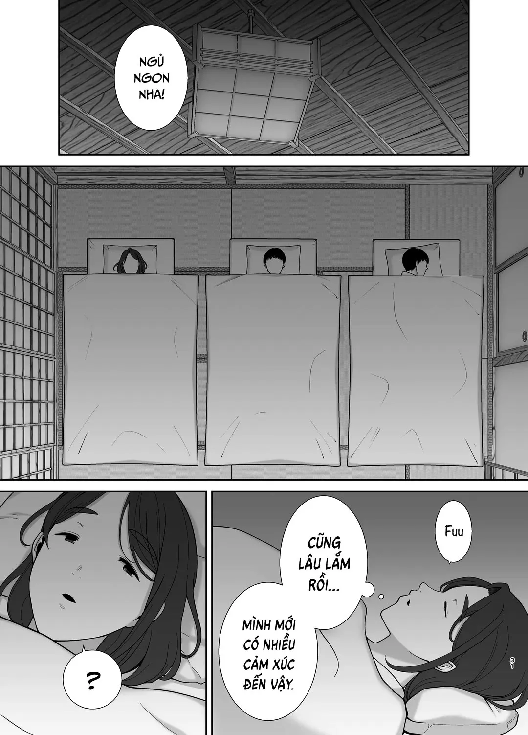 HentaiVN.net - Ảnh 32 - Mẹ là người phụ nữ mà tôi yêu [Boku no Kaa-san de, Boku no Suki na Hito.] - Chap 4 - Suối nước nóng