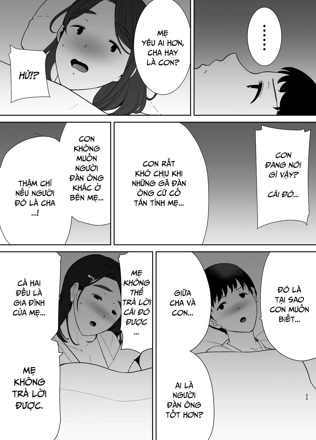 HentaiVN.net - Ảnh 34 - Mẹ là người phụ nữ mà tôi yêu [Boku no Kaa-san de, Boku no Suki na Hito.] - Chap 4 - Suối nước nóng