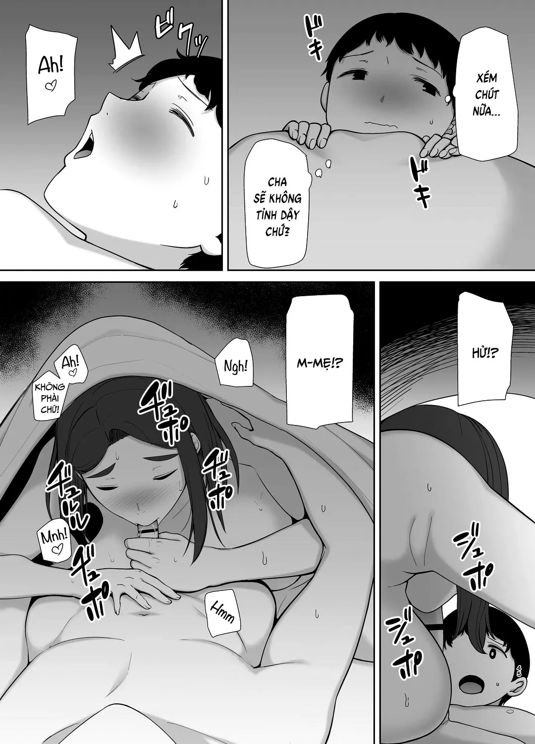 HentaiVN.net - Ảnh 46 - Mẹ là người phụ nữ mà tôi yêu [Boku no Kaa-san de, Boku no Suki na Hito.] - Chap 4 - Suối nước nóng