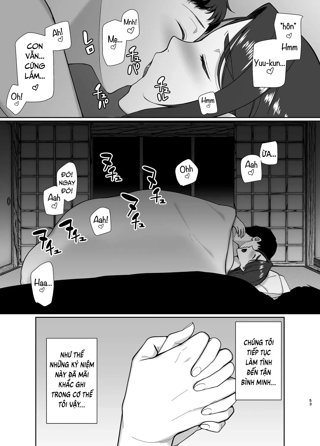 HentaiVN.net - Ảnh 54 - Mẹ là người phụ nữ mà tôi yêu [Boku no Kaa-san de, Boku no Suki na Hito.] - Chap 4 - Suối nước nóng