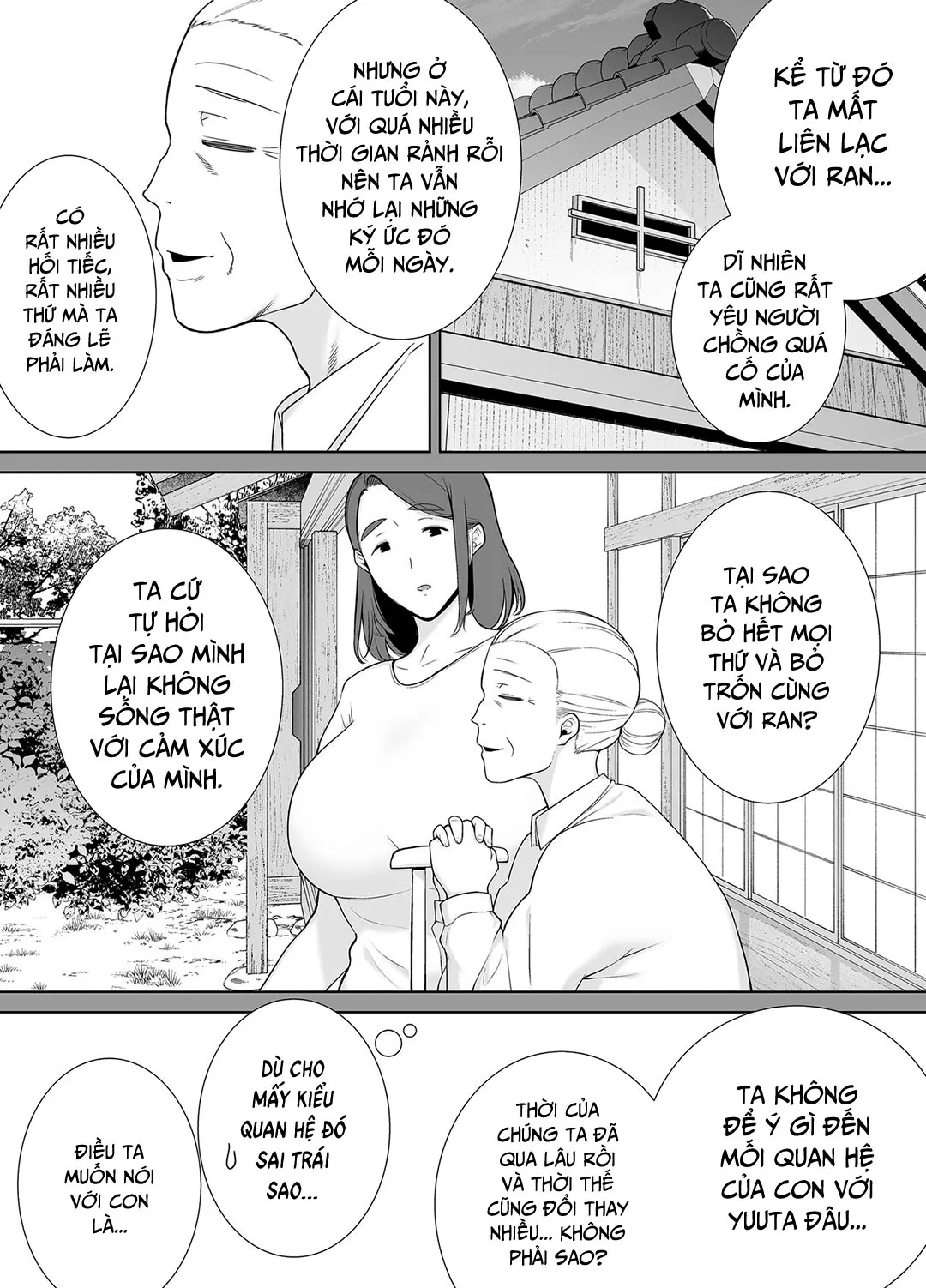 HentaiVN.net - Ảnh 8 - Mẹ là người phụ nữ mà tôi yêu [Boku no Kaa-san de, Boku no Suki na Hito.] - Chap 5B - Chuyến về quê nội