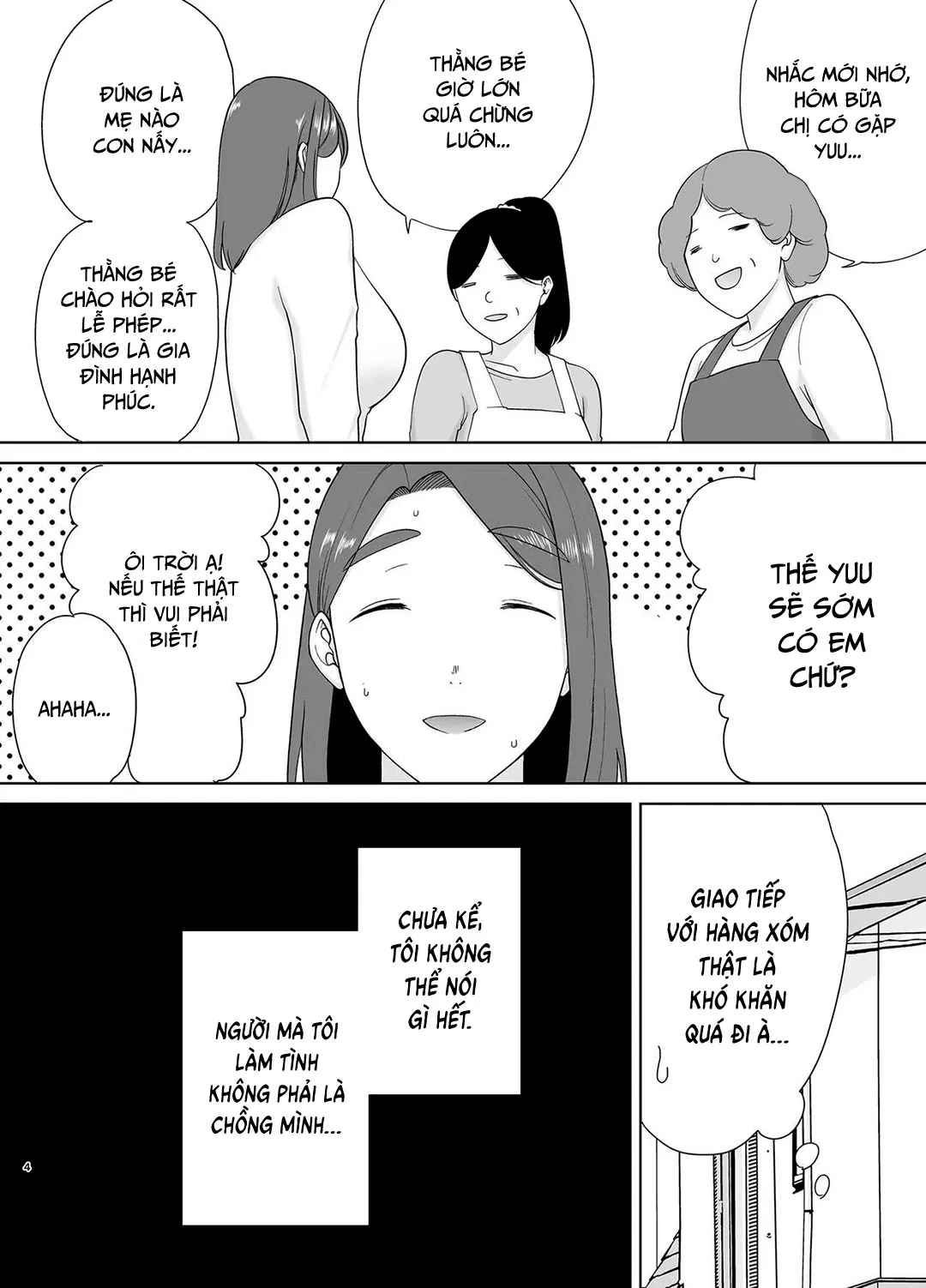 HentaiVN.net - Ảnh 4 - Mẹ là người phụ nữ mà tôi yêu [Boku no Kaa-san de, Boku no Suki na Hito.] - Chap 6A - Đồng phục nữ sinh của mẹ