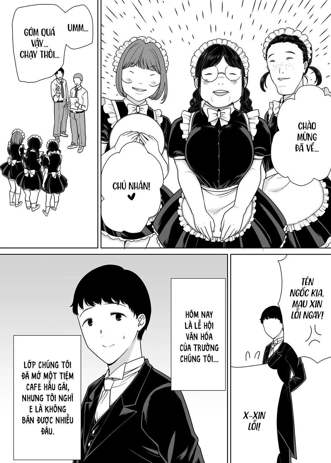 HentaiVN.net - Ảnh 5 - Mẹ là người phụ nữ mà tôi yêu [Boku no Kaa-san de, Boku no Suki na Hito.] - Chap 7A - Lễ hội trường