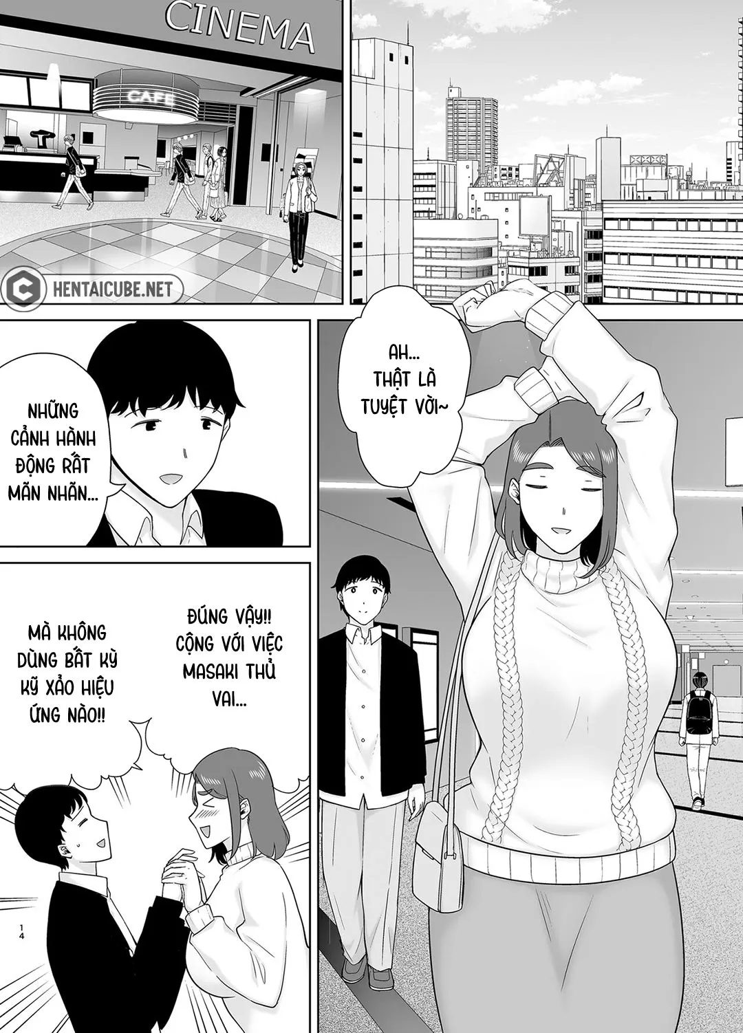 HentaiVN.net - Ảnh 14 - Mẹ là người phụ nữ mà tôi yêu [Boku no Kaa-san de, Boku no Suki na Hito.] - Chap 8A - Nhàm chán