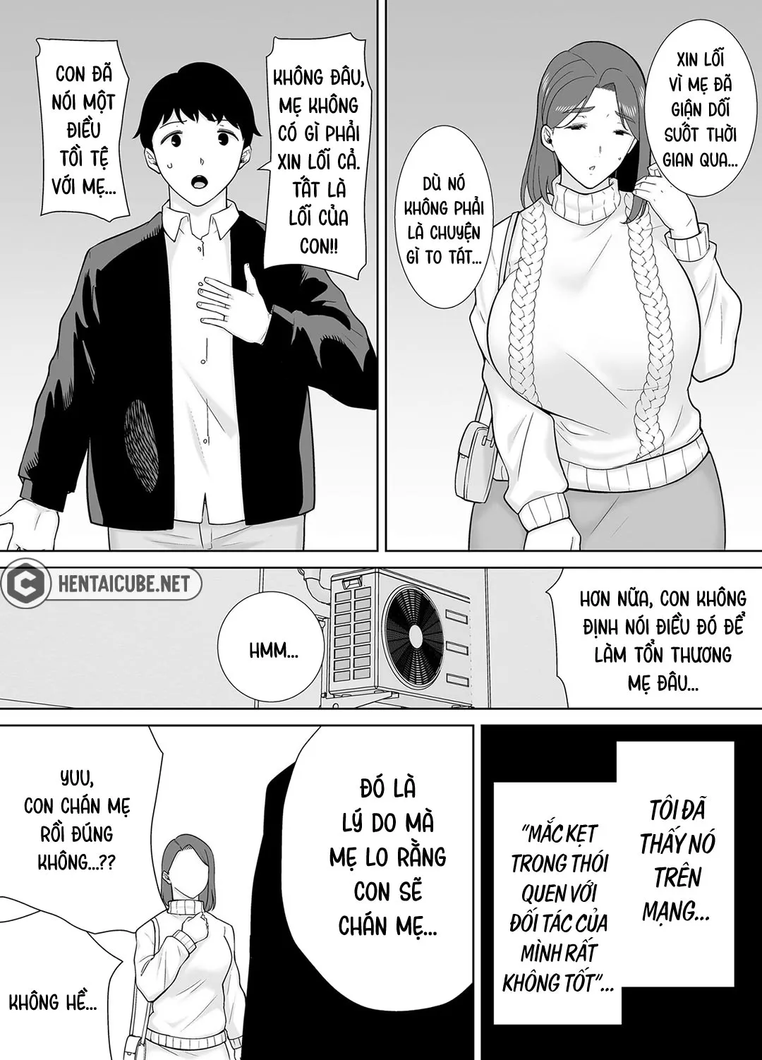 HentaiVN.net - Ảnh 16 - Mẹ là người phụ nữ mà tôi yêu [Boku no Kaa-san de, Boku no Suki na Hito.] - Chap 8A - Nhàm chán