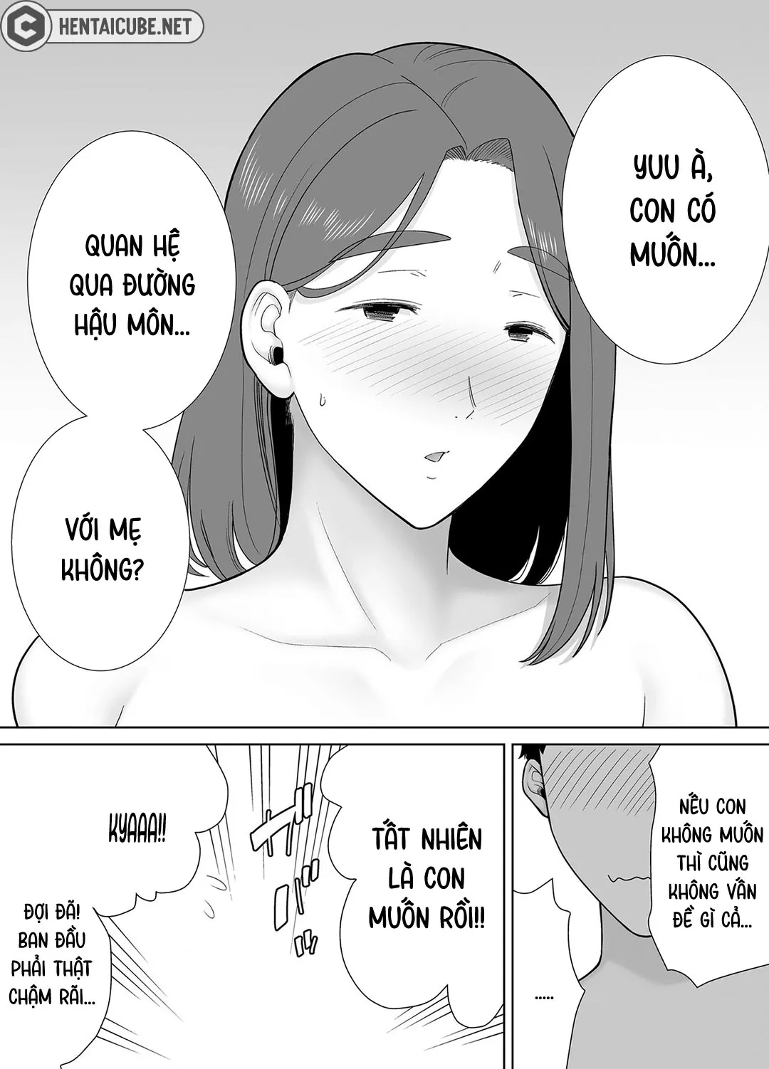 HentaiVN.net - Ảnh 24 - Mẹ là người phụ nữ mà tôi yêu [Boku no Kaa-san de, Boku no Suki na Hito.] - Chap 8A - Nhàm chán