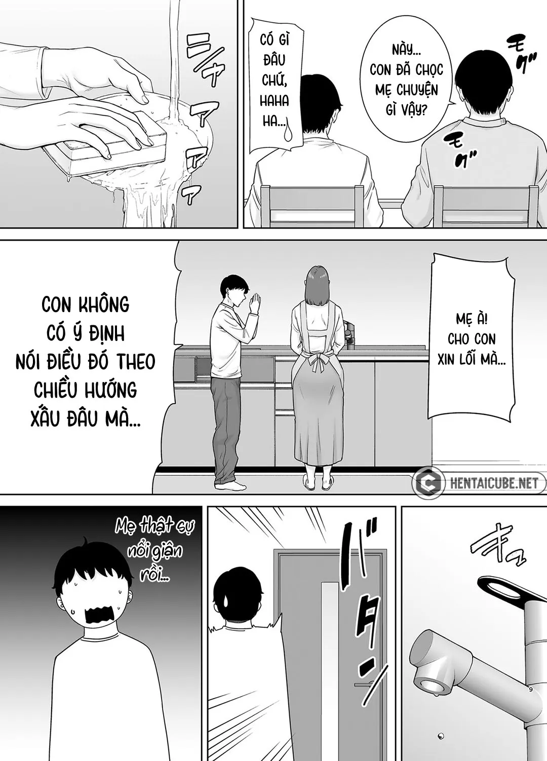 HentaiVN.net - Ảnh 9 - Mẹ là người phụ nữ mà tôi yêu [Boku no Kaa-san de, Boku no Suki na Hito.] - Chap 8A - Nhàm chán