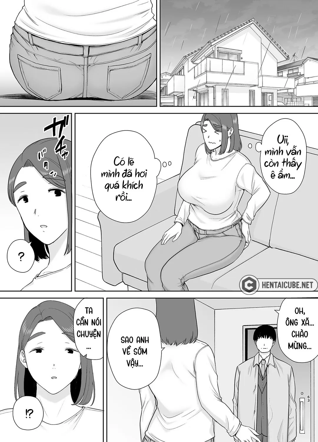HentaiVN.net - Ảnh 20 - Mẹ là người phụ nữ mà tôi yêu [Boku no Kaa-san de, Boku no Suki na Hito.] - Chap 8B - Xóa bỏ thói quen