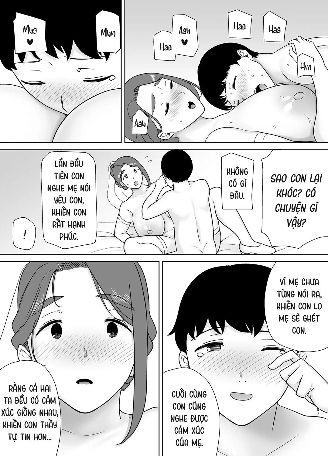 HentaiVN.net - Ảnh 22 - Mẹ là người phụ nữ mà tôi yêu [Boku no Kaa-san de, Boku no Suki na Hito.] - Chap 9B - Hồi kết