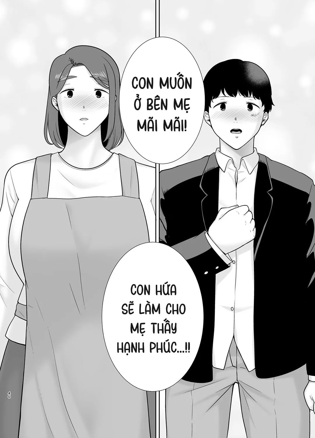 HentaiVN.net - Ảnh 5 - Mẹ là người phụ nữ mà tôi yêu [Boku no Kaa-san de, Boku no Suki na Hito.] - Chap 9B - Hồi kết